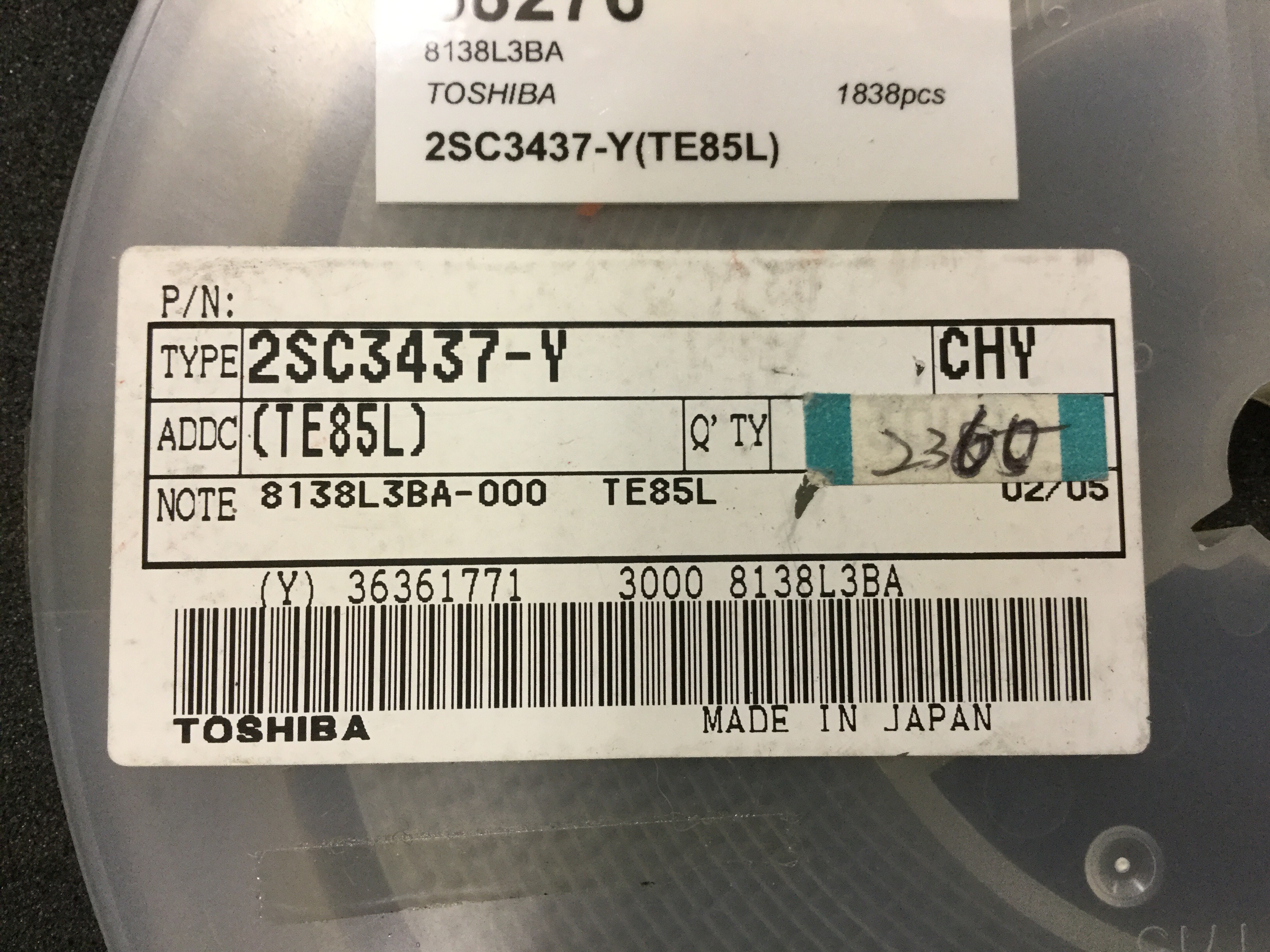 2SC3437-Y(TE85L)