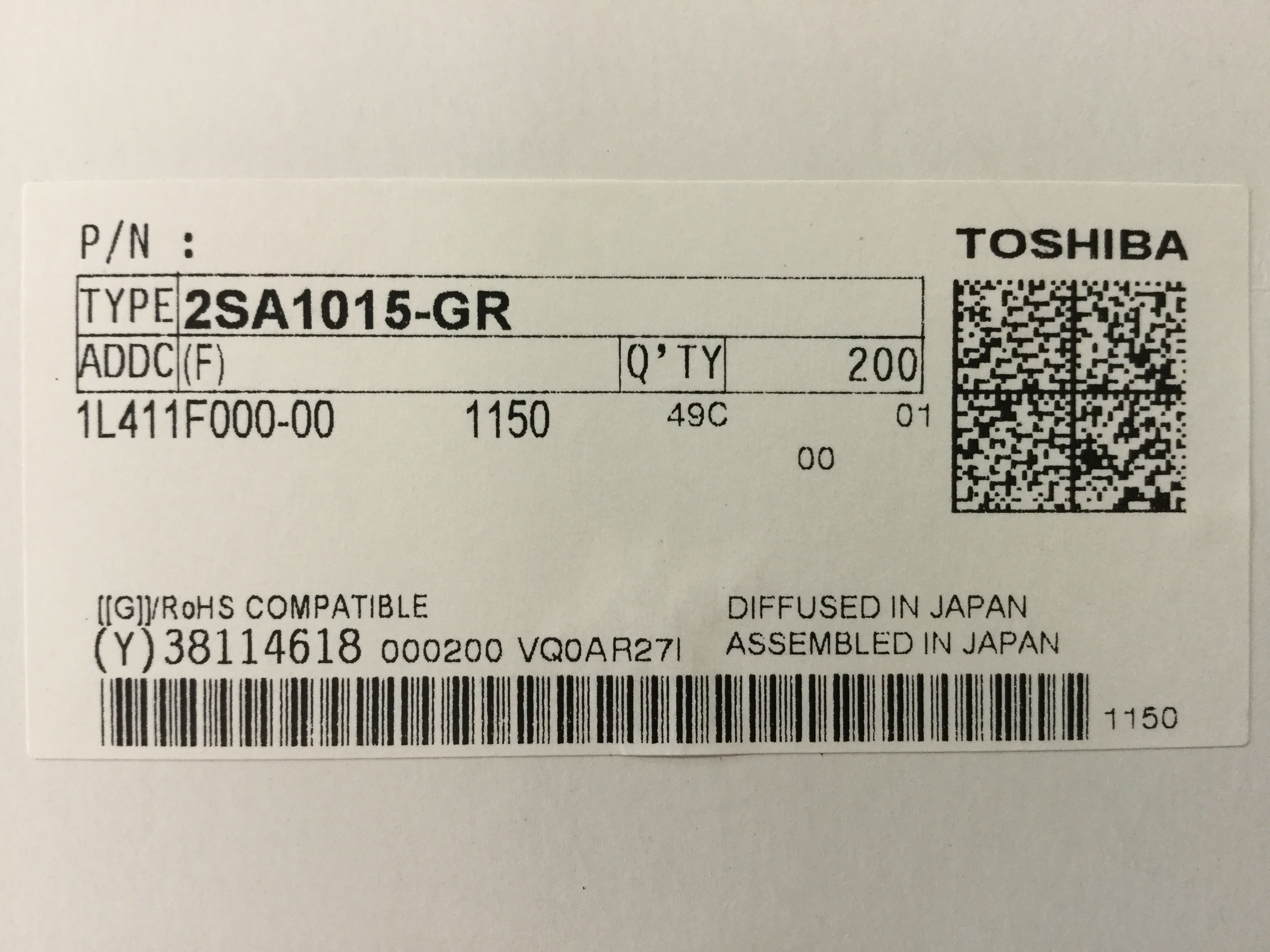 2SA1015-GR(F)