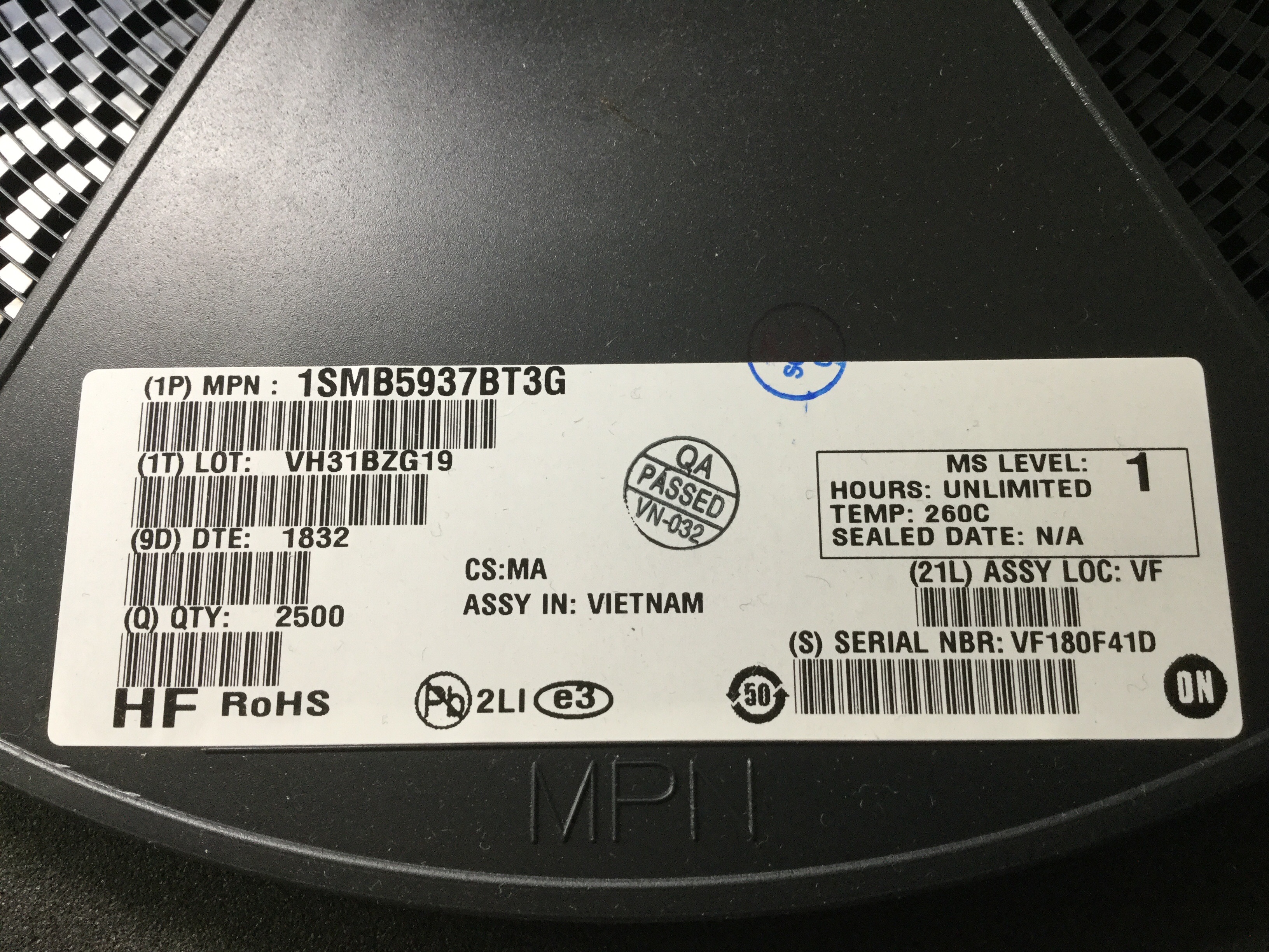 1SMB5937BT3G