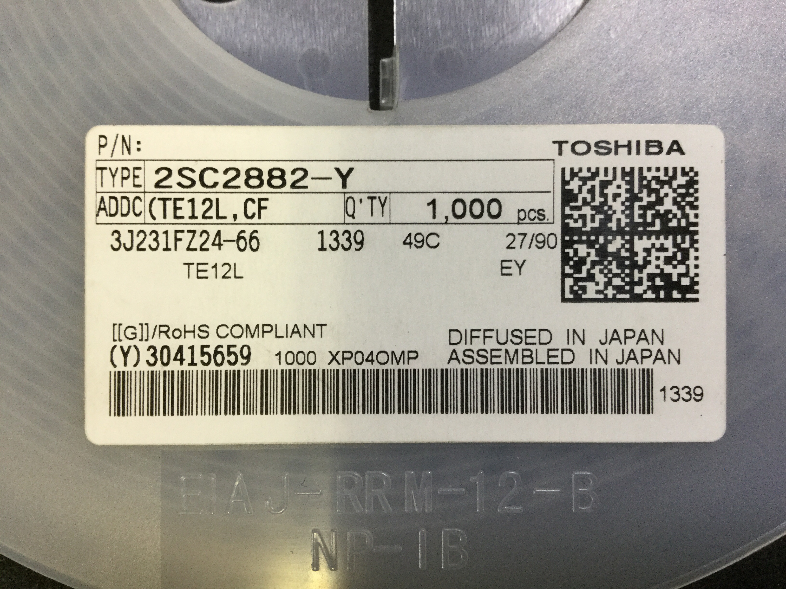 2SC2882-Y(TE12L,CF)