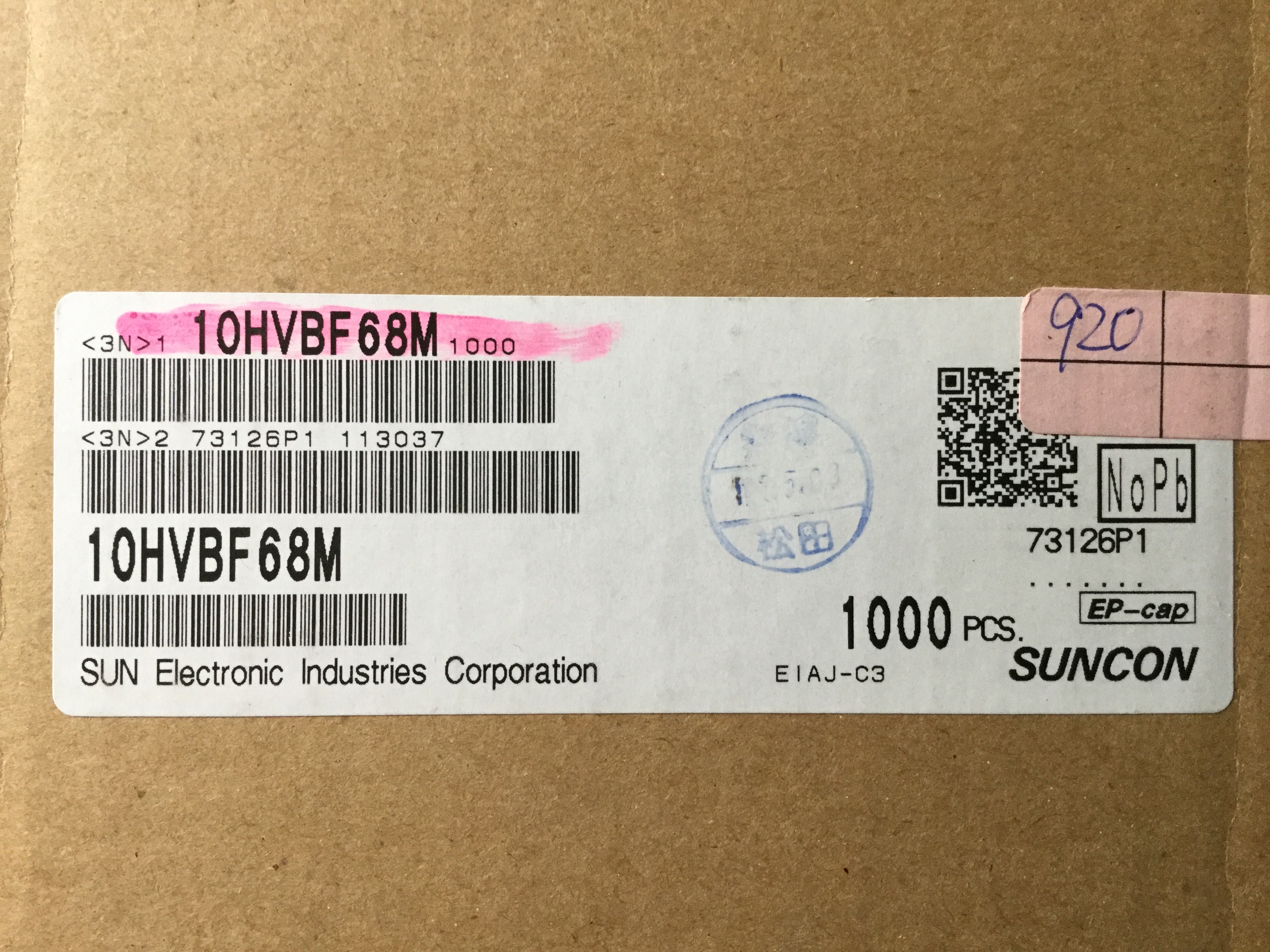 10HVBF68M