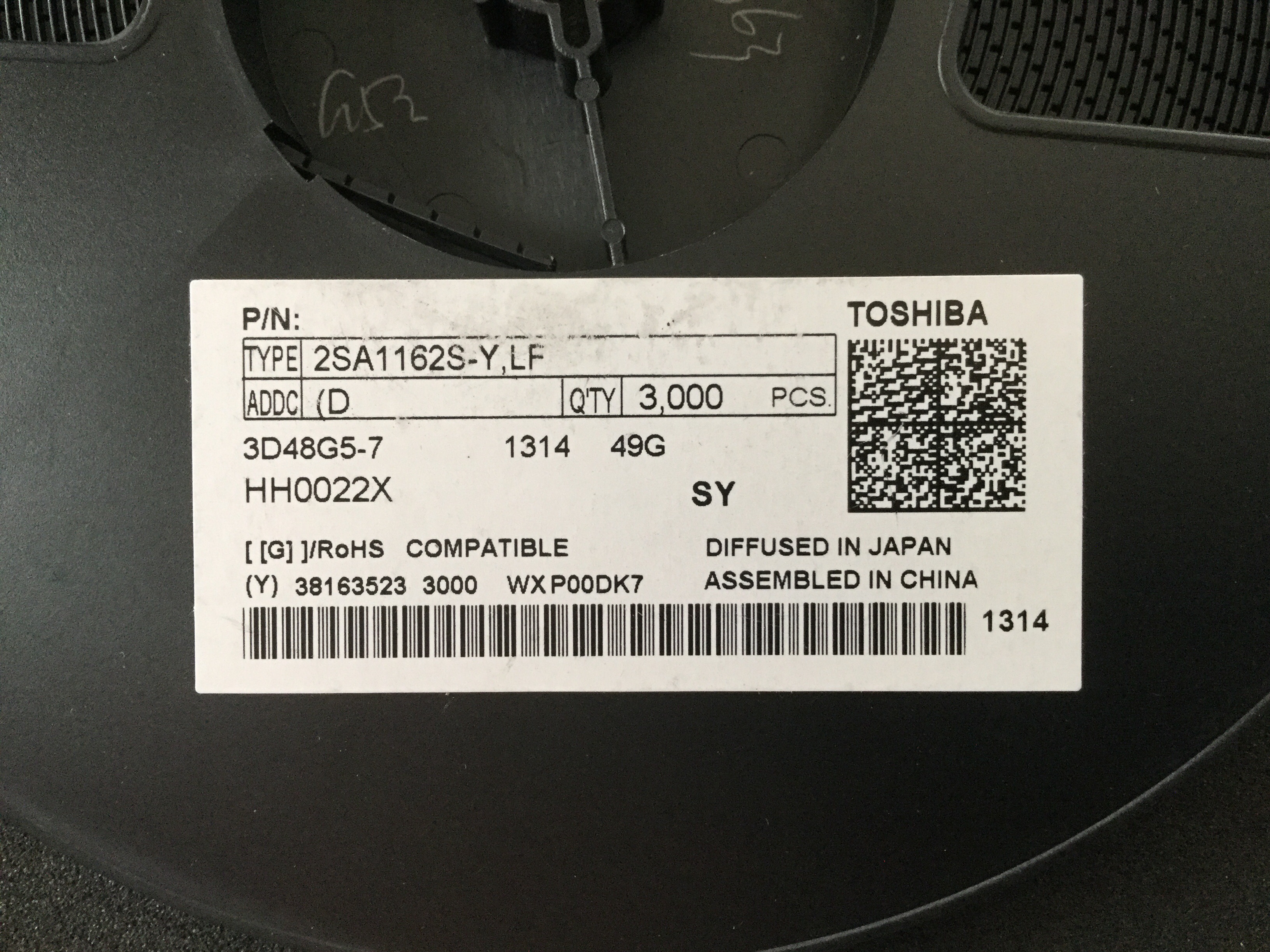 2SA1162S-Y,LF(D