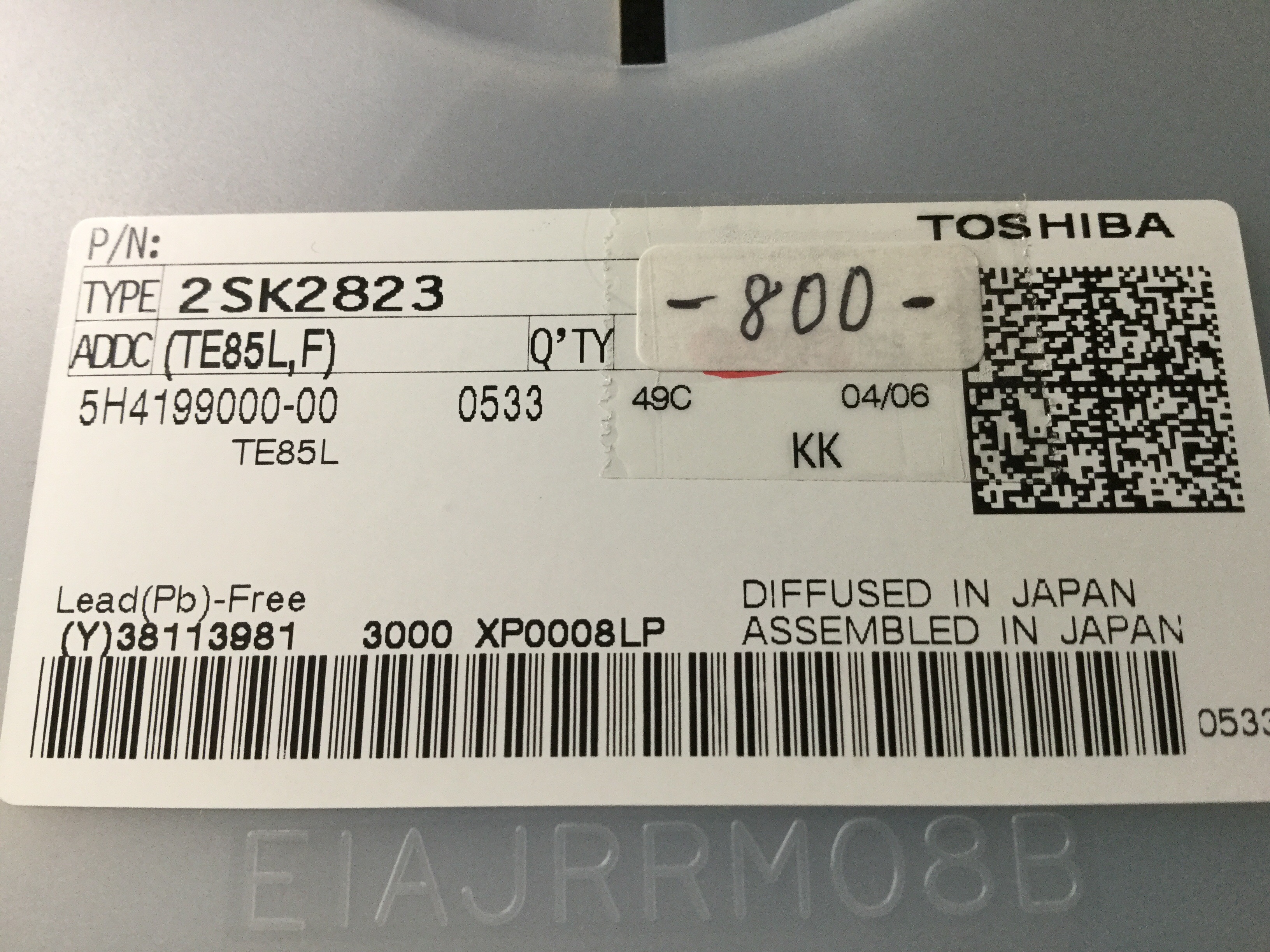 2SK2823(TE85L,F)