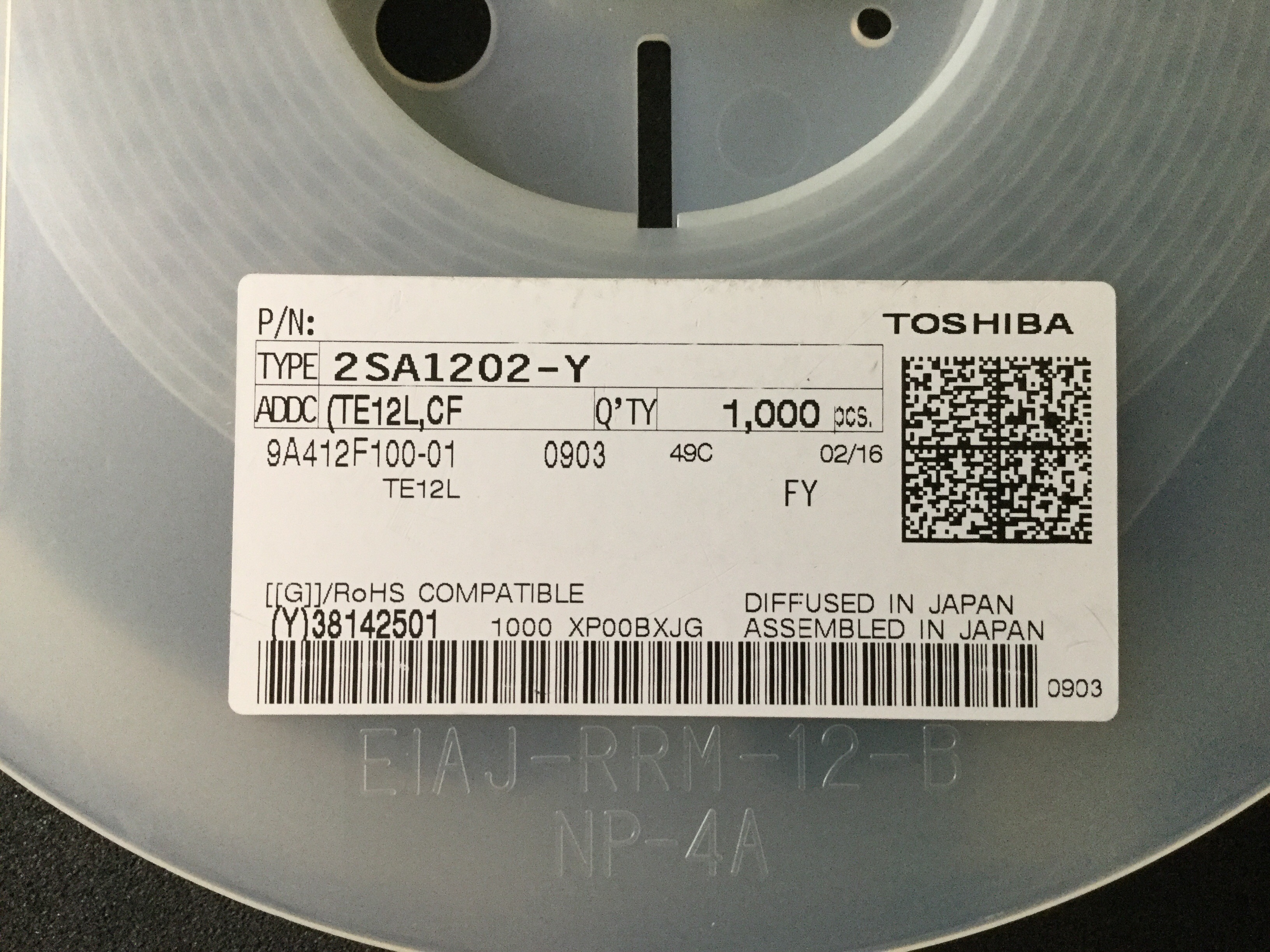 2SA1202-Y(TE12L,CF)