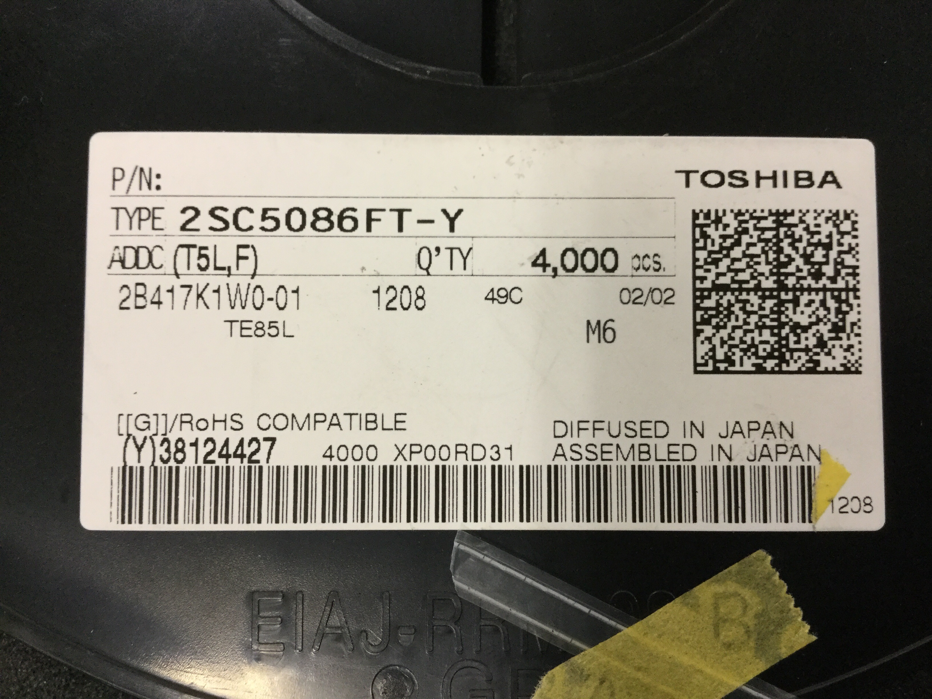2SC5086FT-Y(T5L,F)