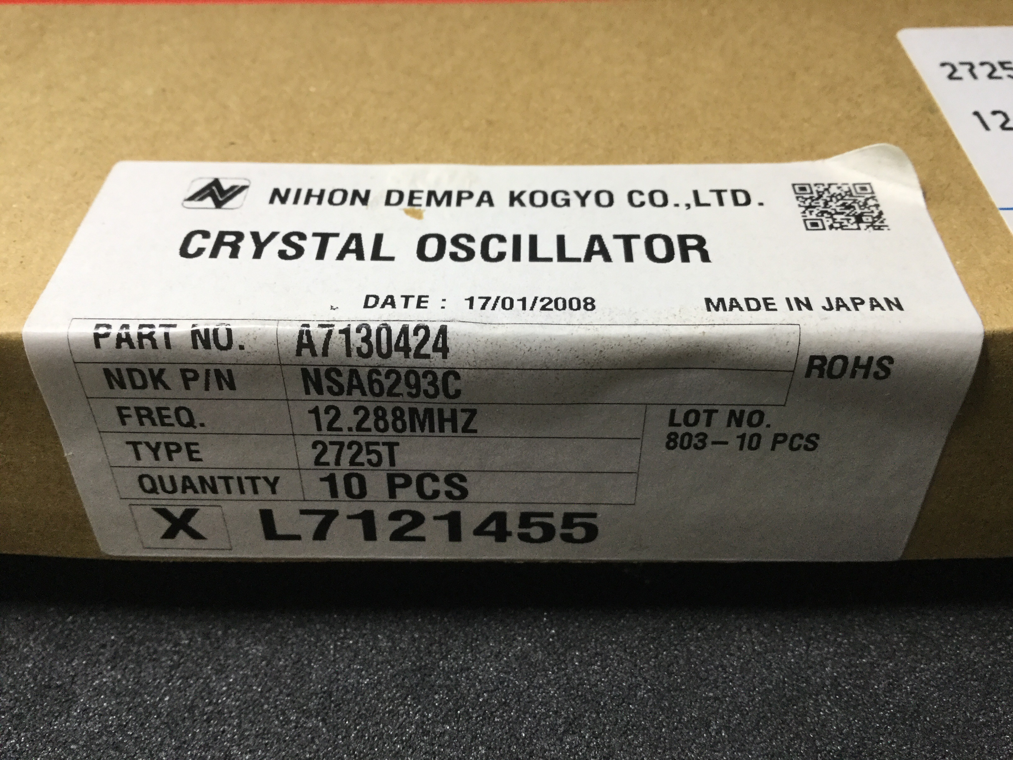 2725T-12.288MHZ