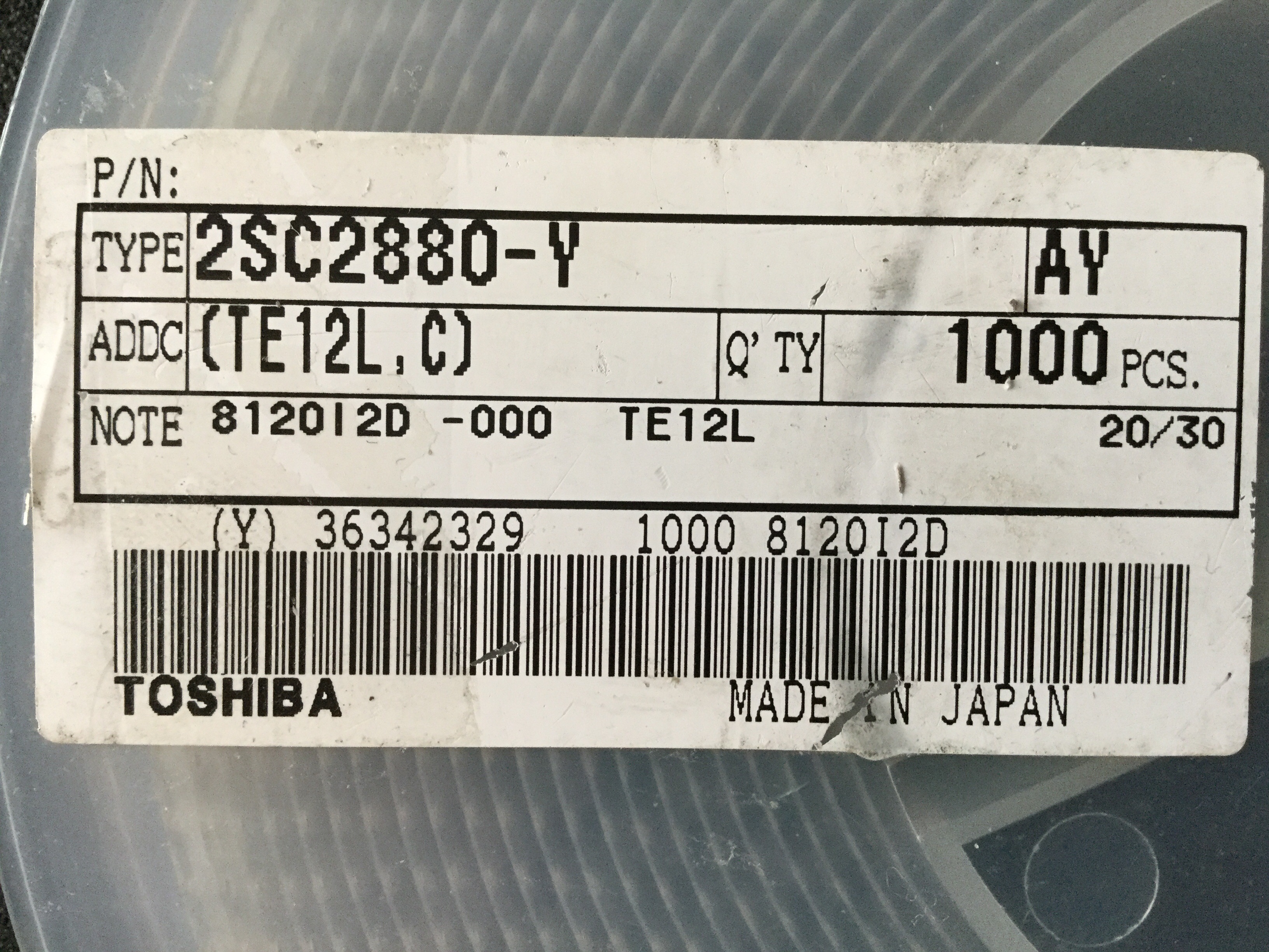 2SC2880-Y-TE12L