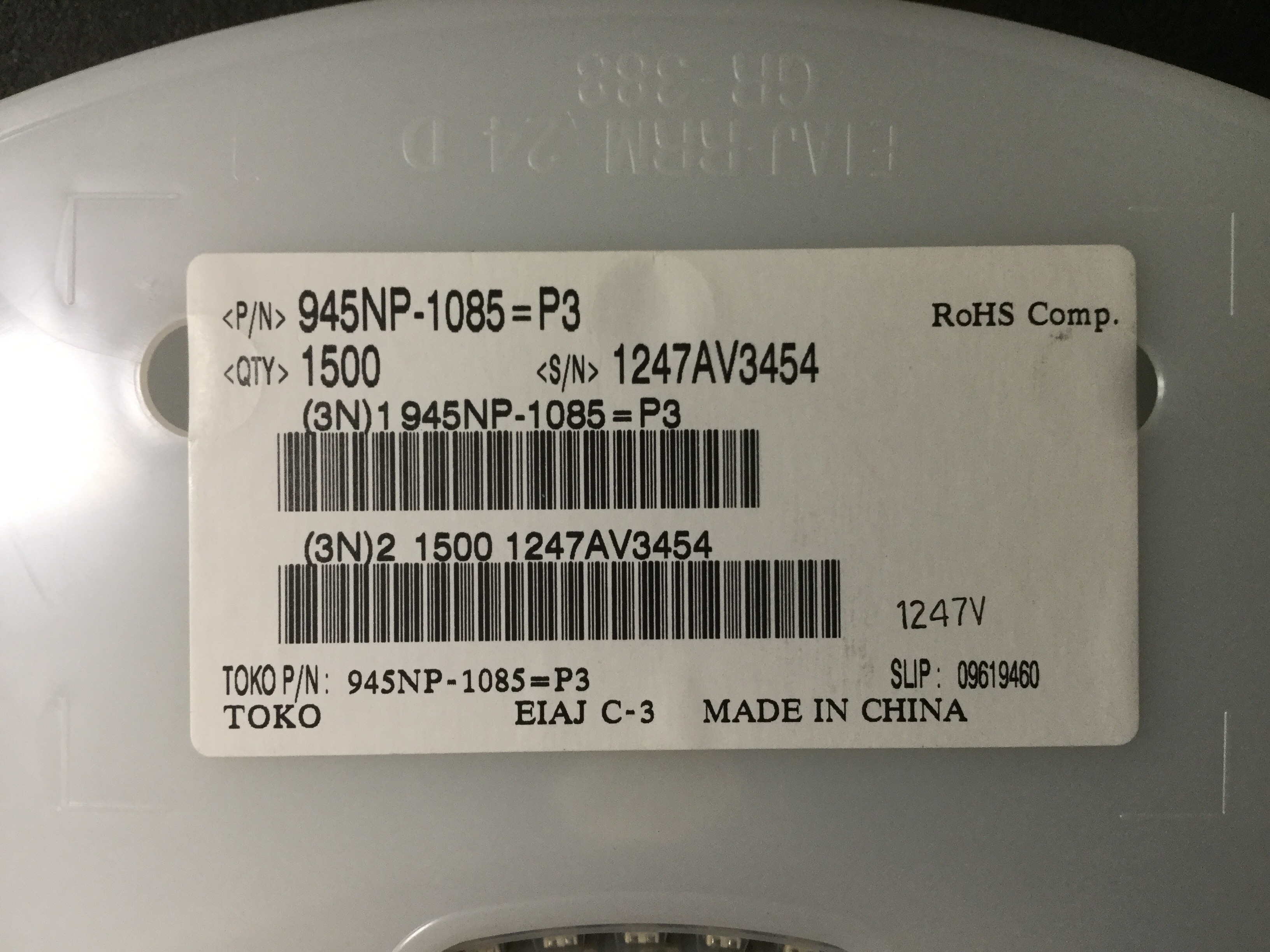 945NP-1085=P3