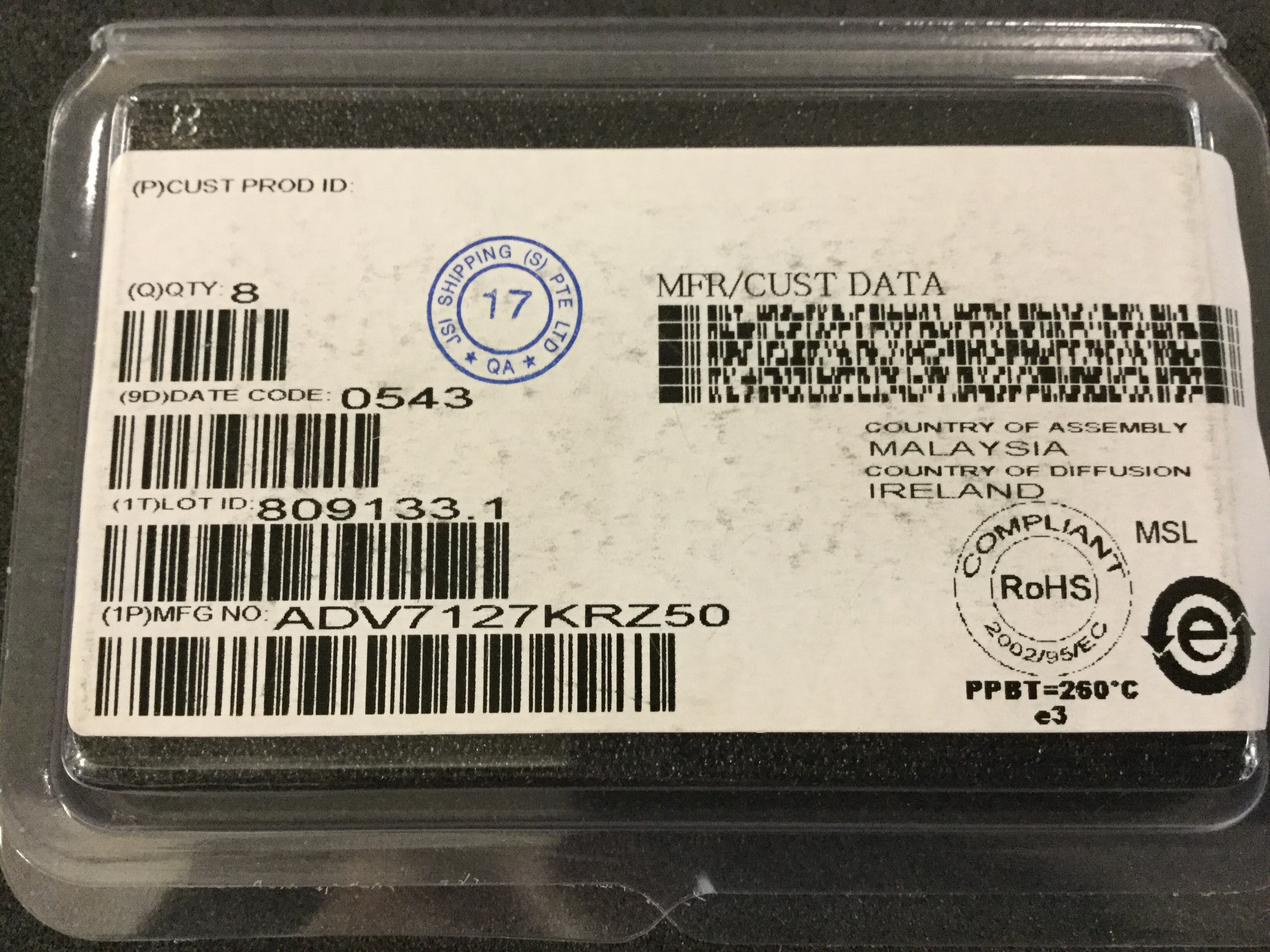 ADV7127KRZ50