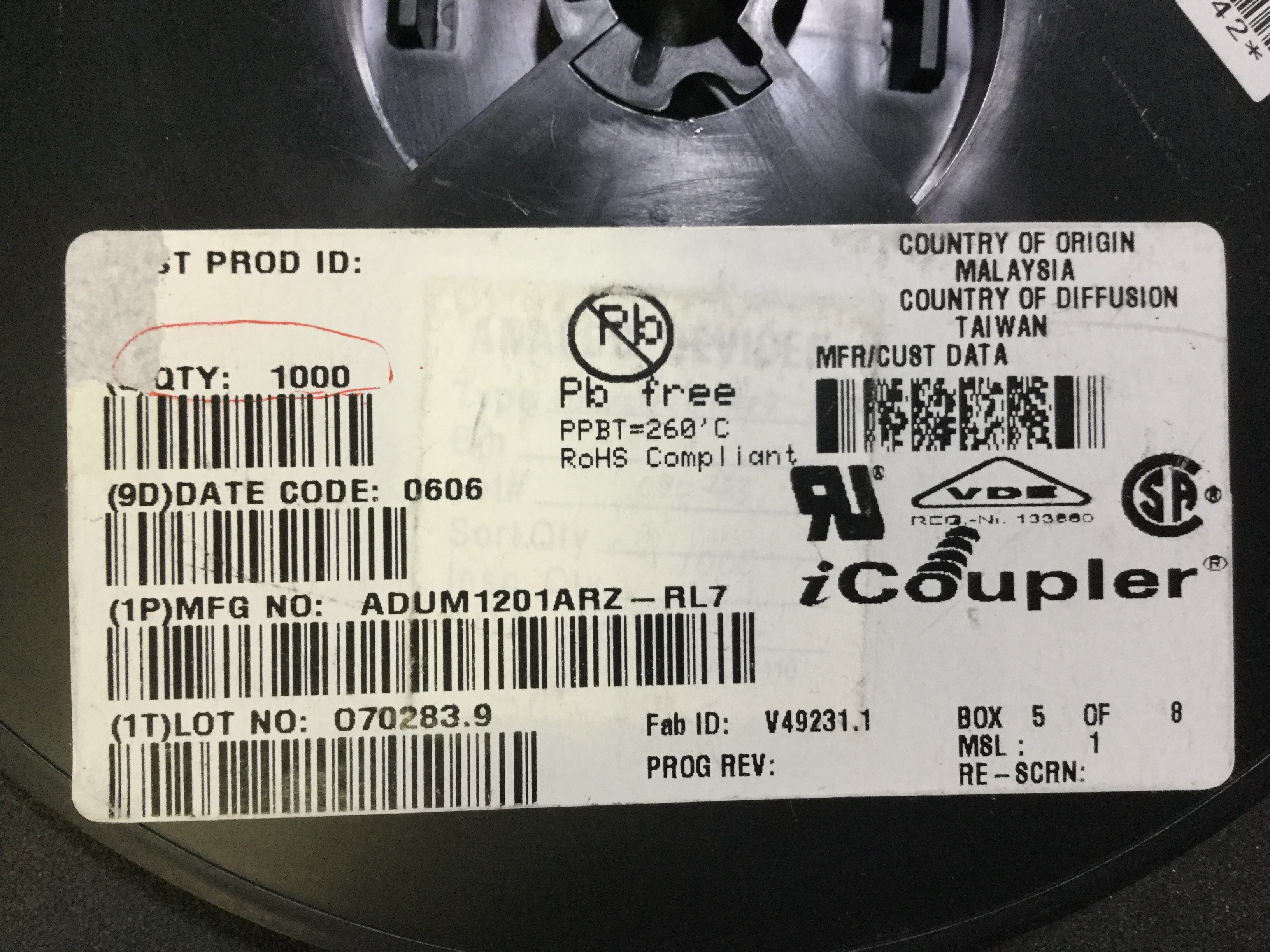 ADUM1201ARZ-RL7