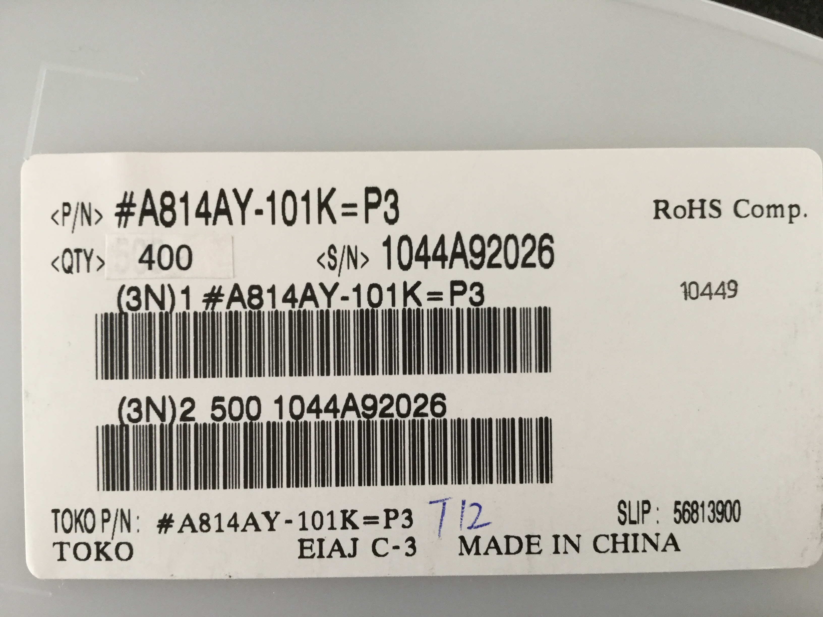 A814AY-101KP3