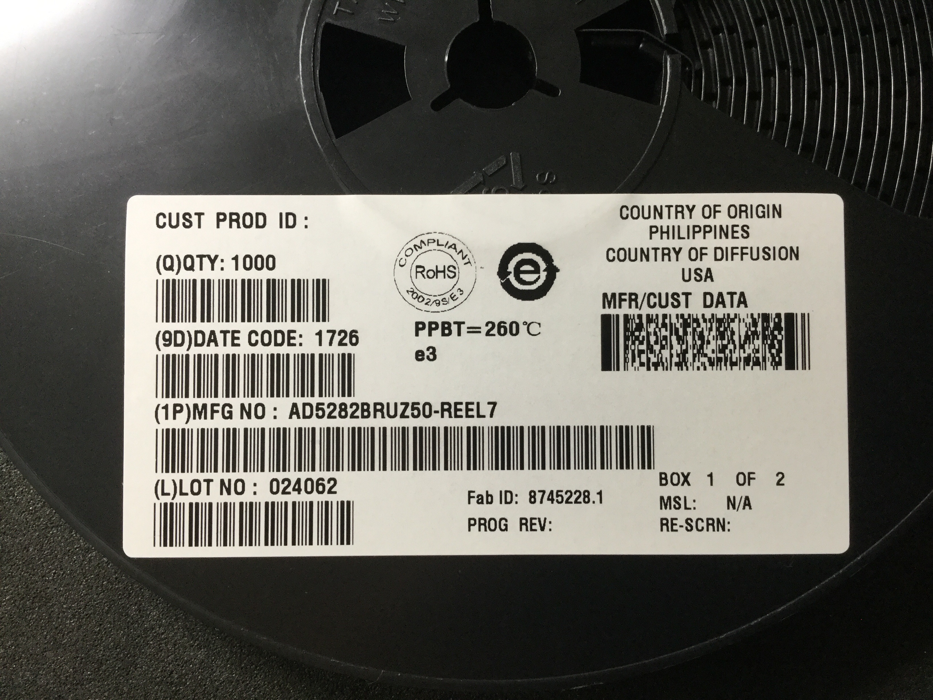 AD5282BRUZ50-REEL7