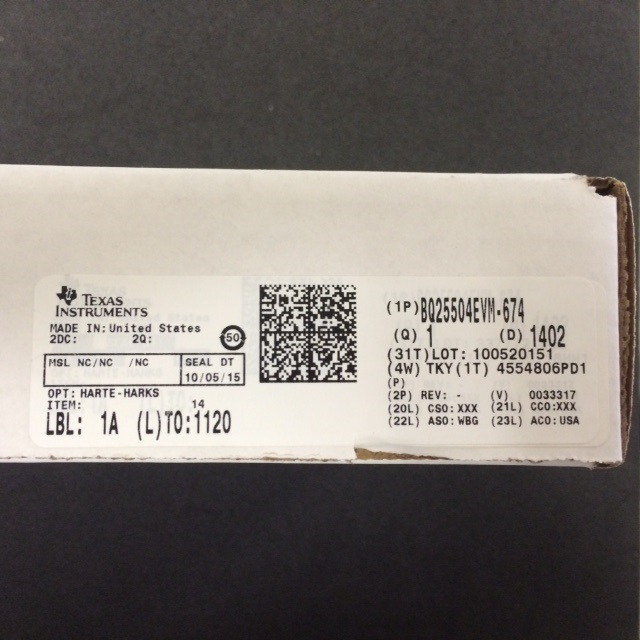 BQ25504EVM-674