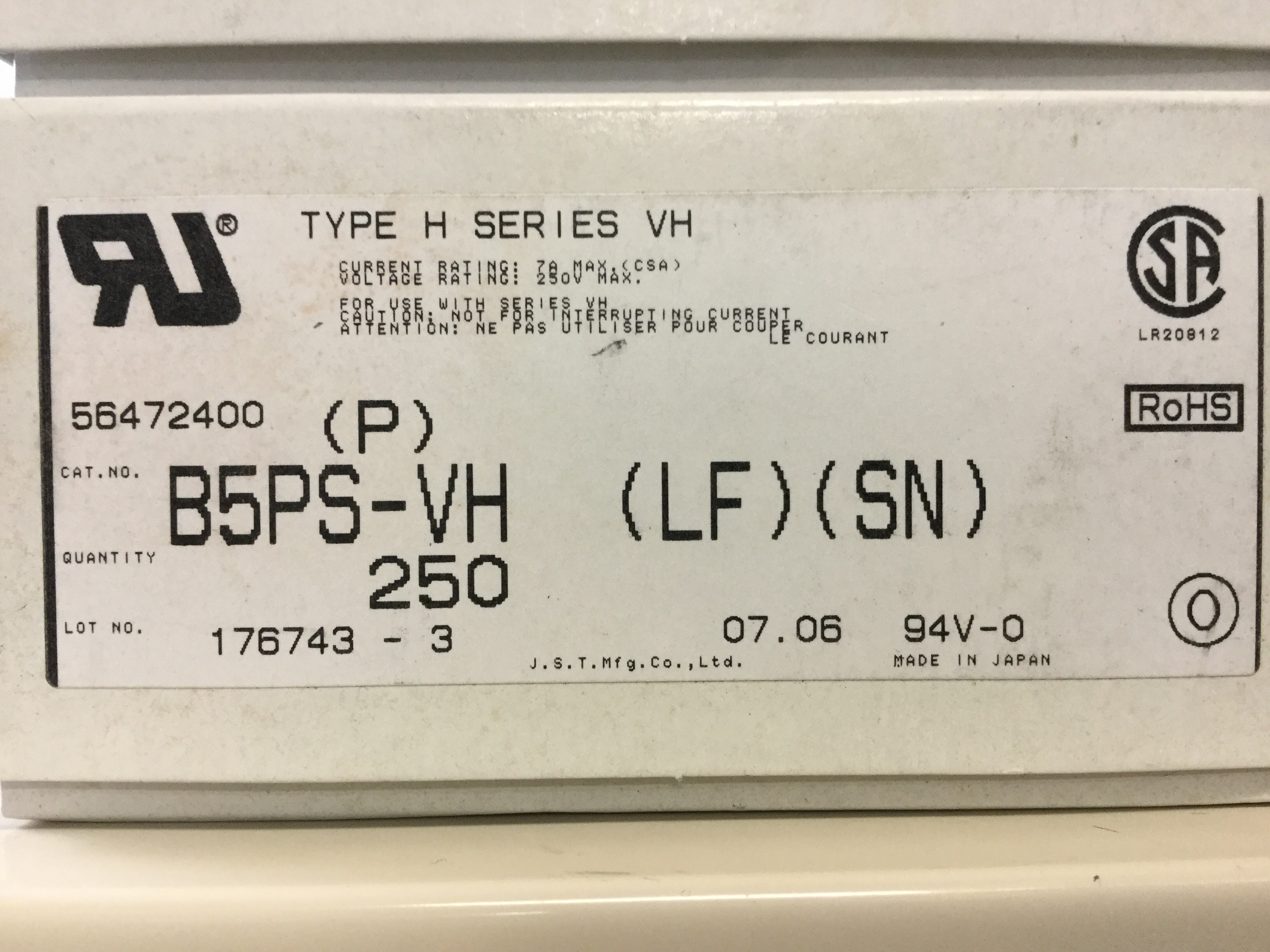 B5PS-VH(LF)(SN)