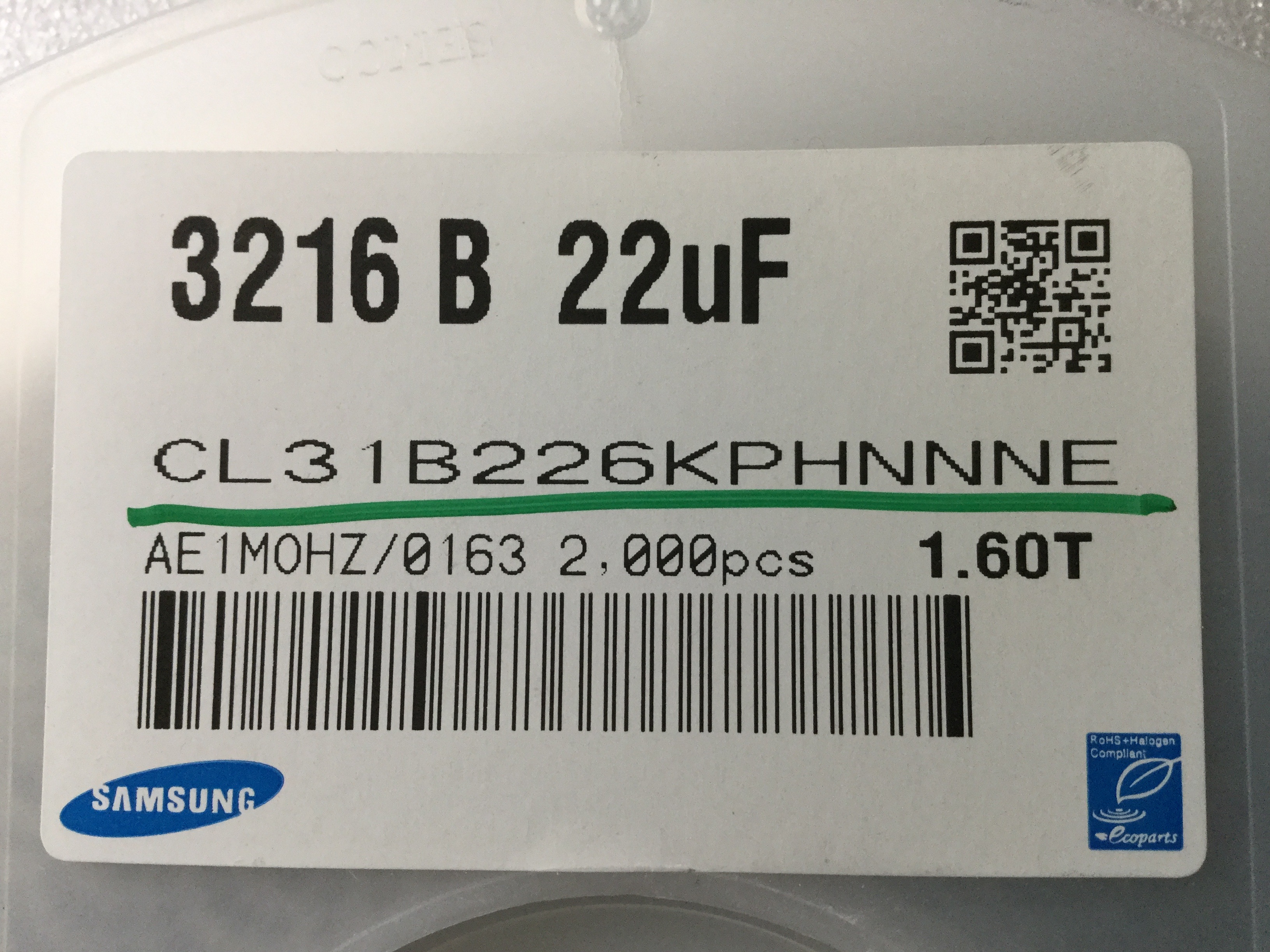 CL31B226KPHNNNE