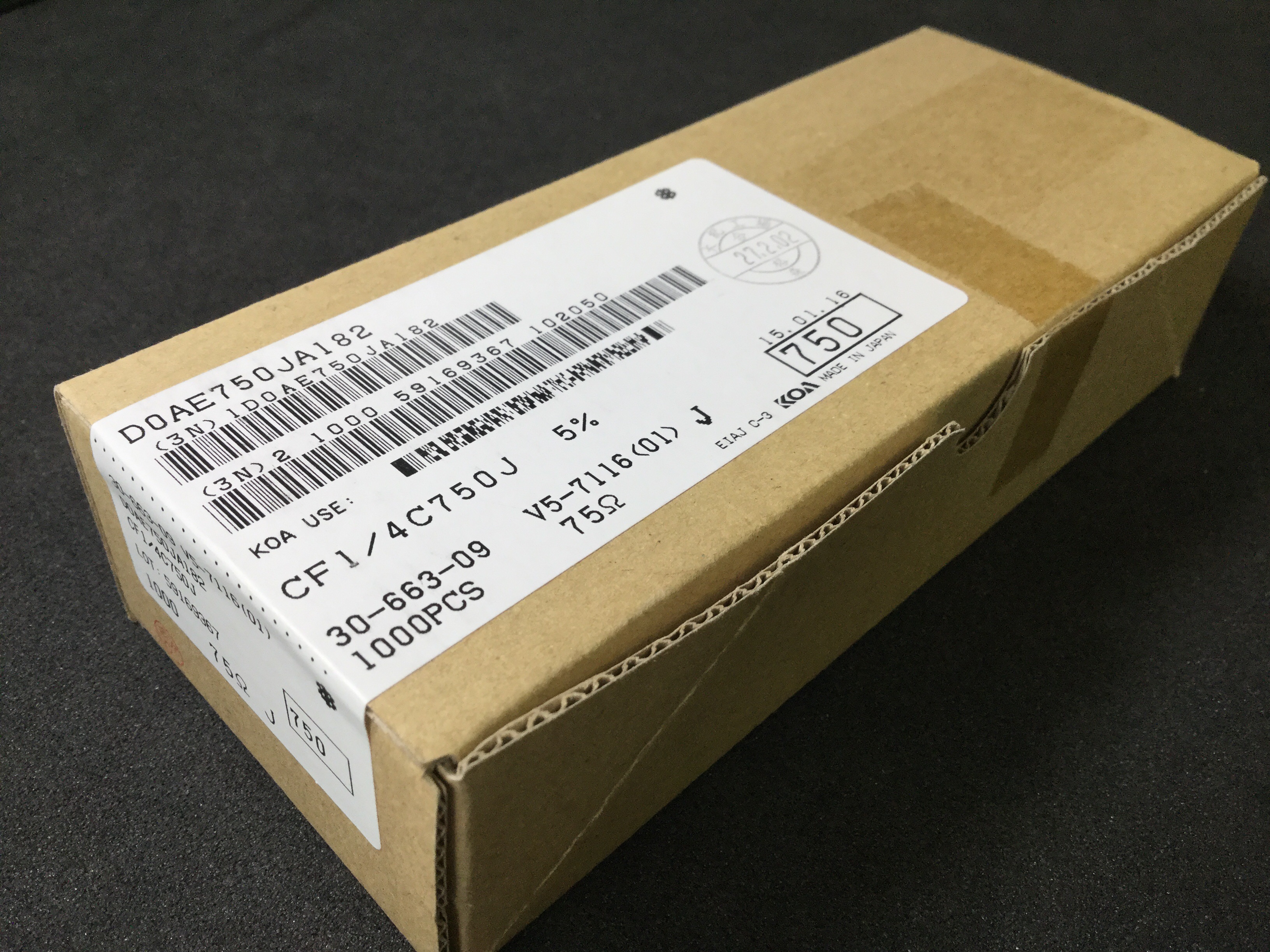CF1/4C750J