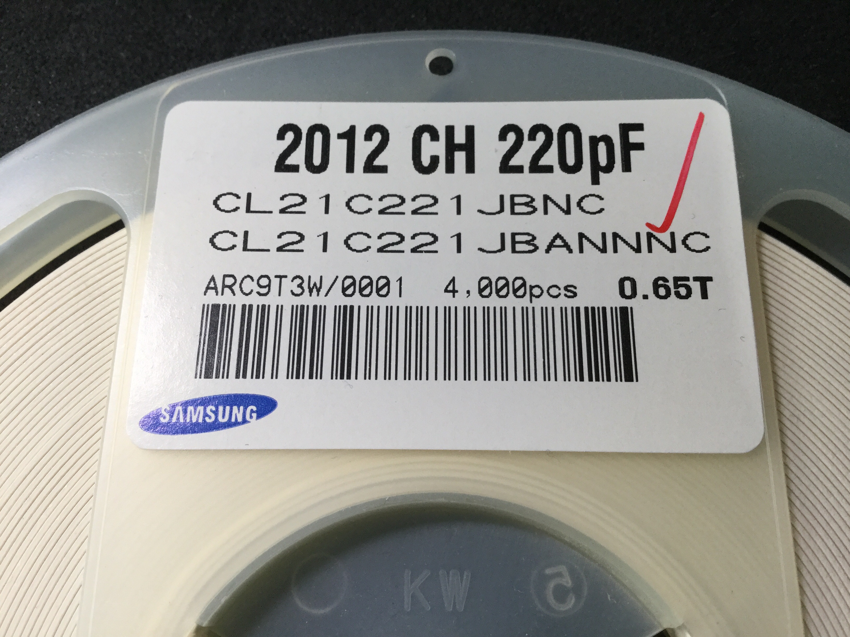 CL21C221JBANNNC