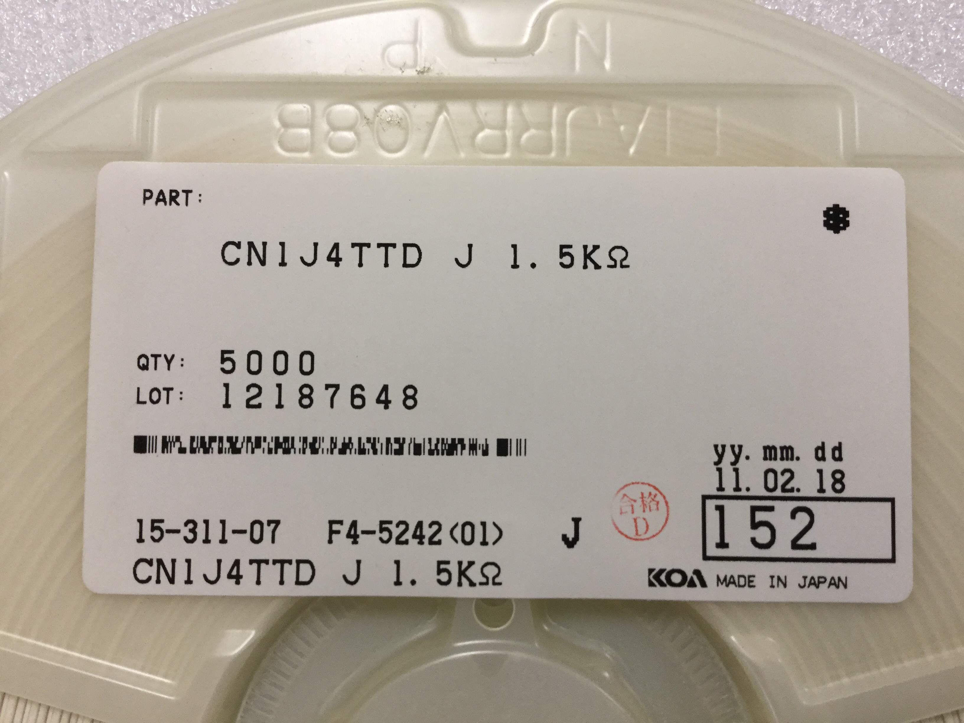 CN1J4TTD152J