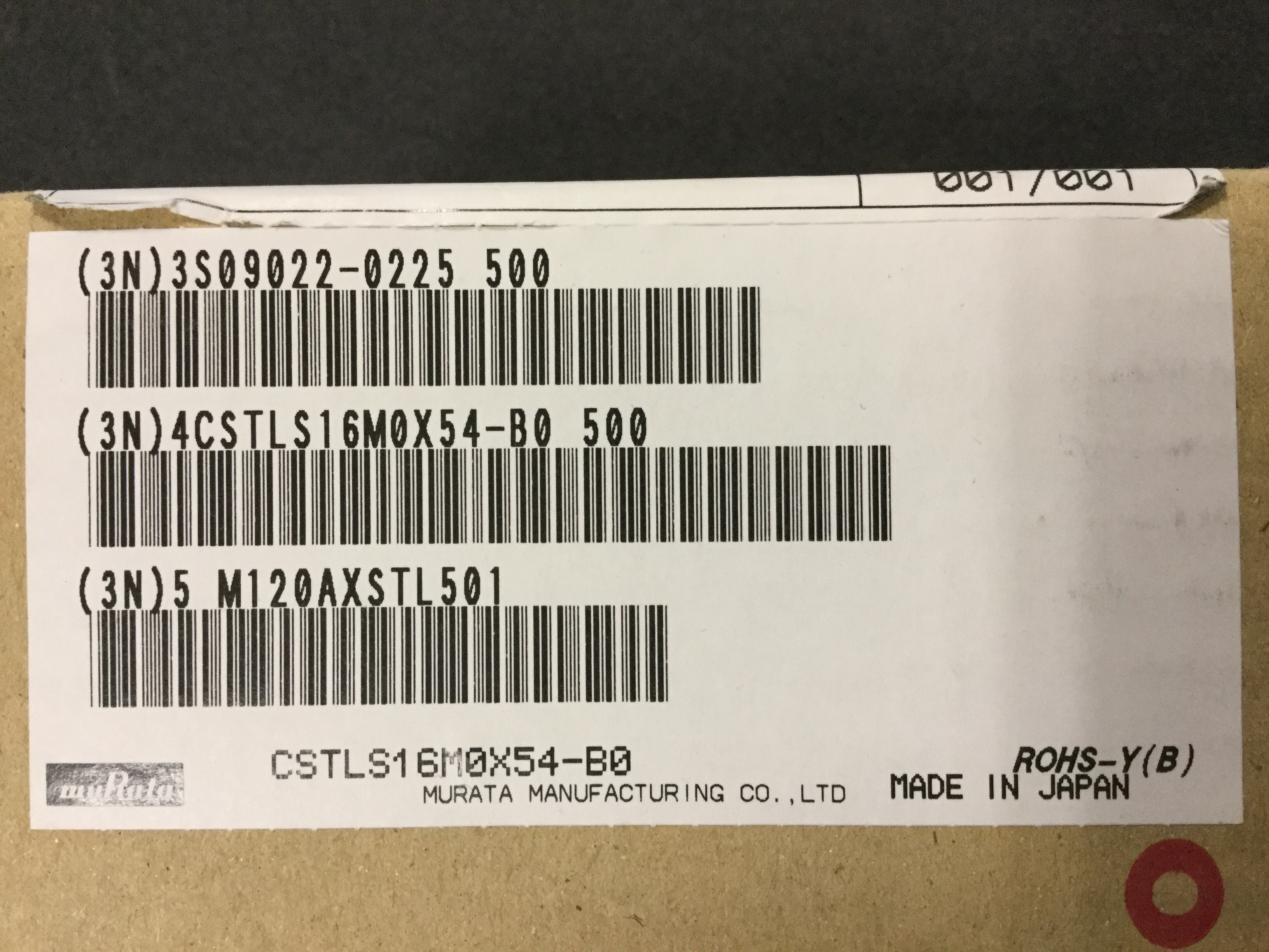 CSTLS16M0X54-B0