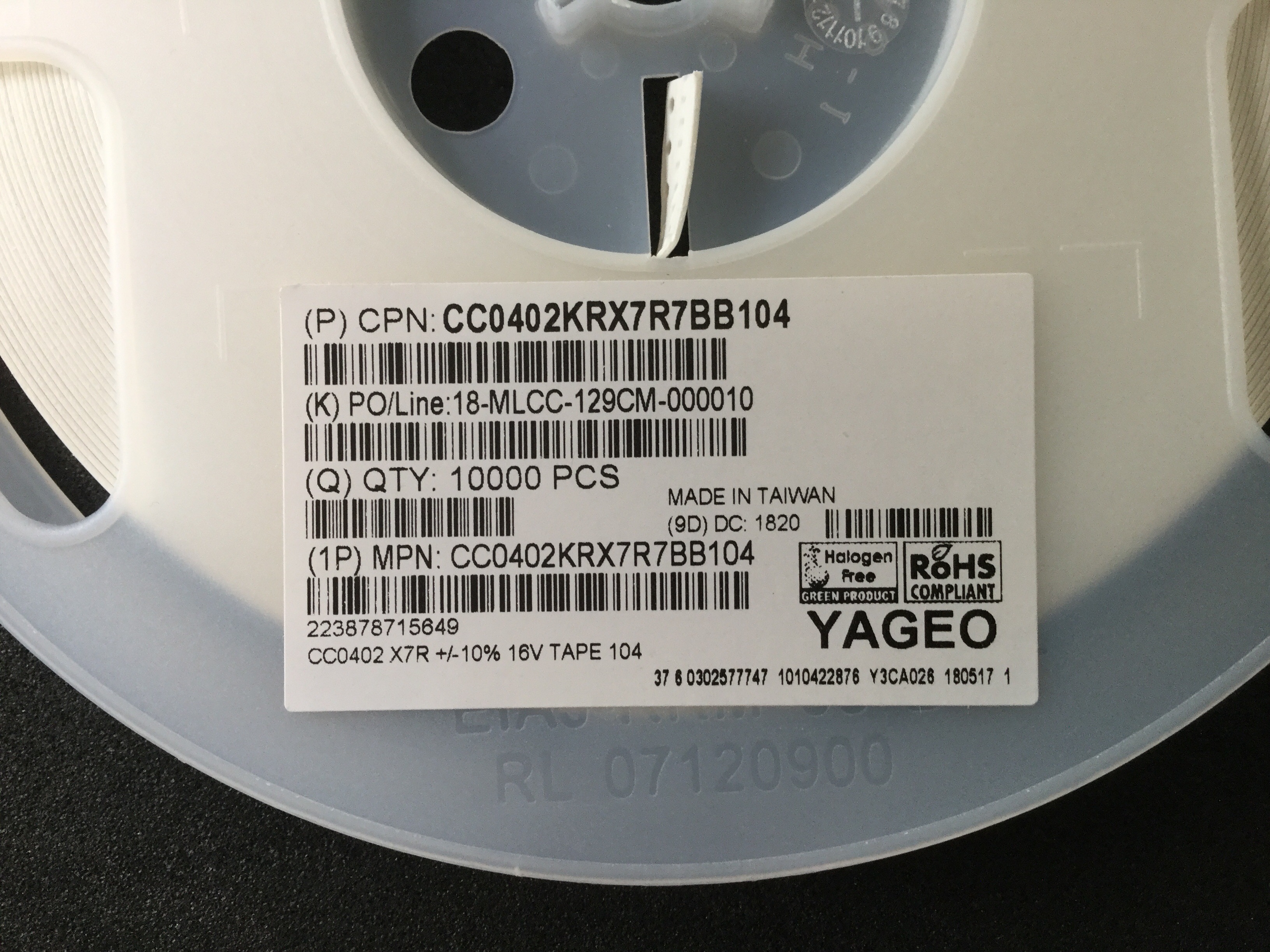 CC0402KRX7R7BB104