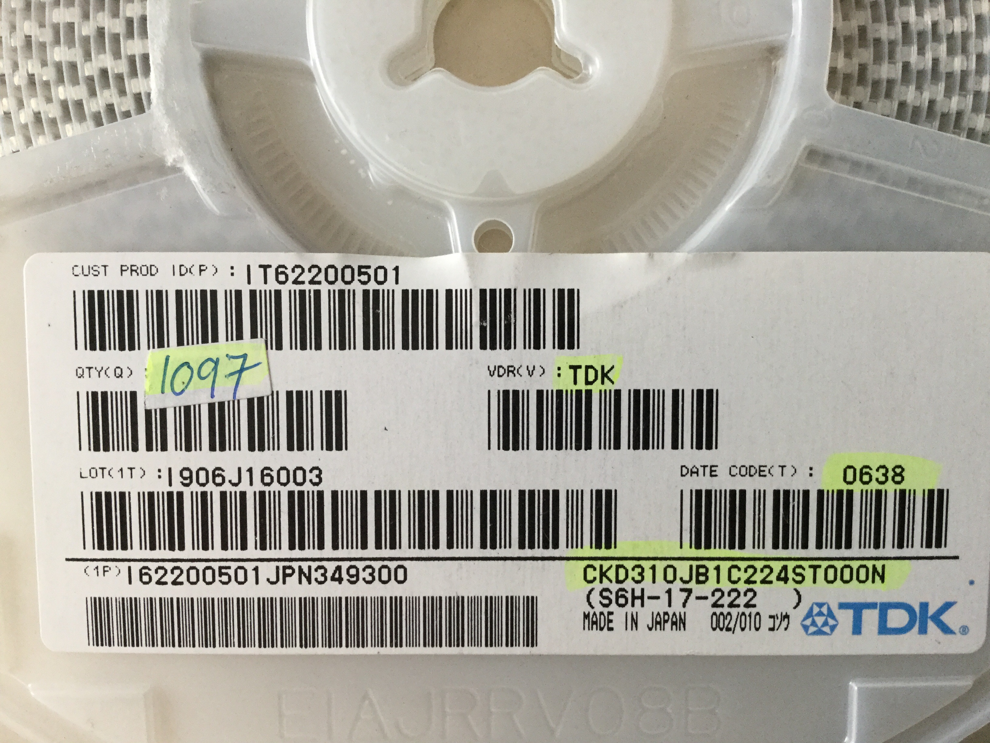CKD310JB1C224ST