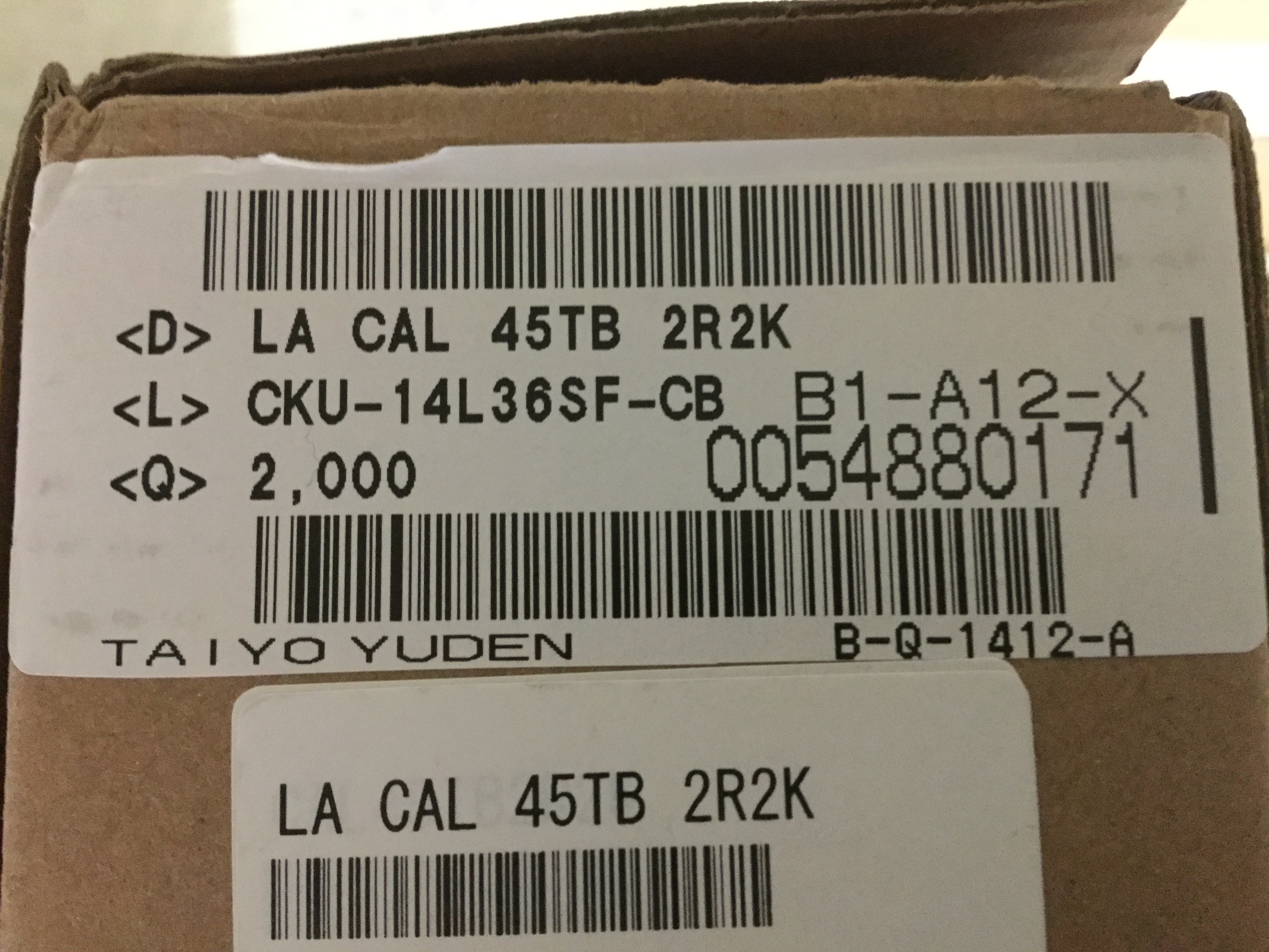 CAL45TB2R2K