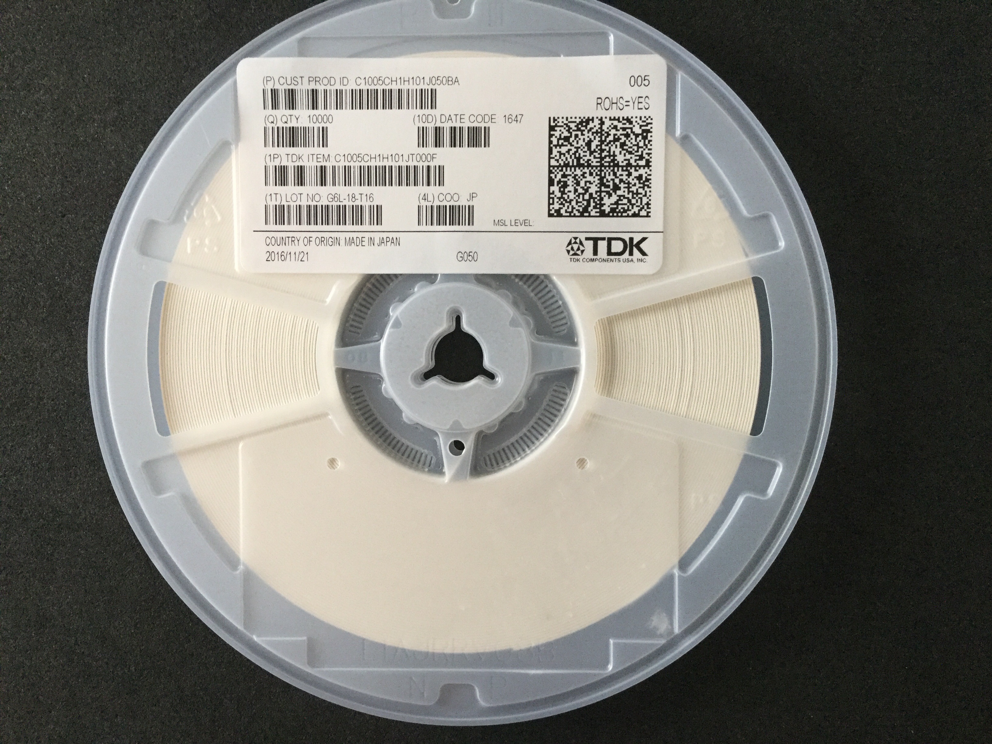C1005CH1H101JT