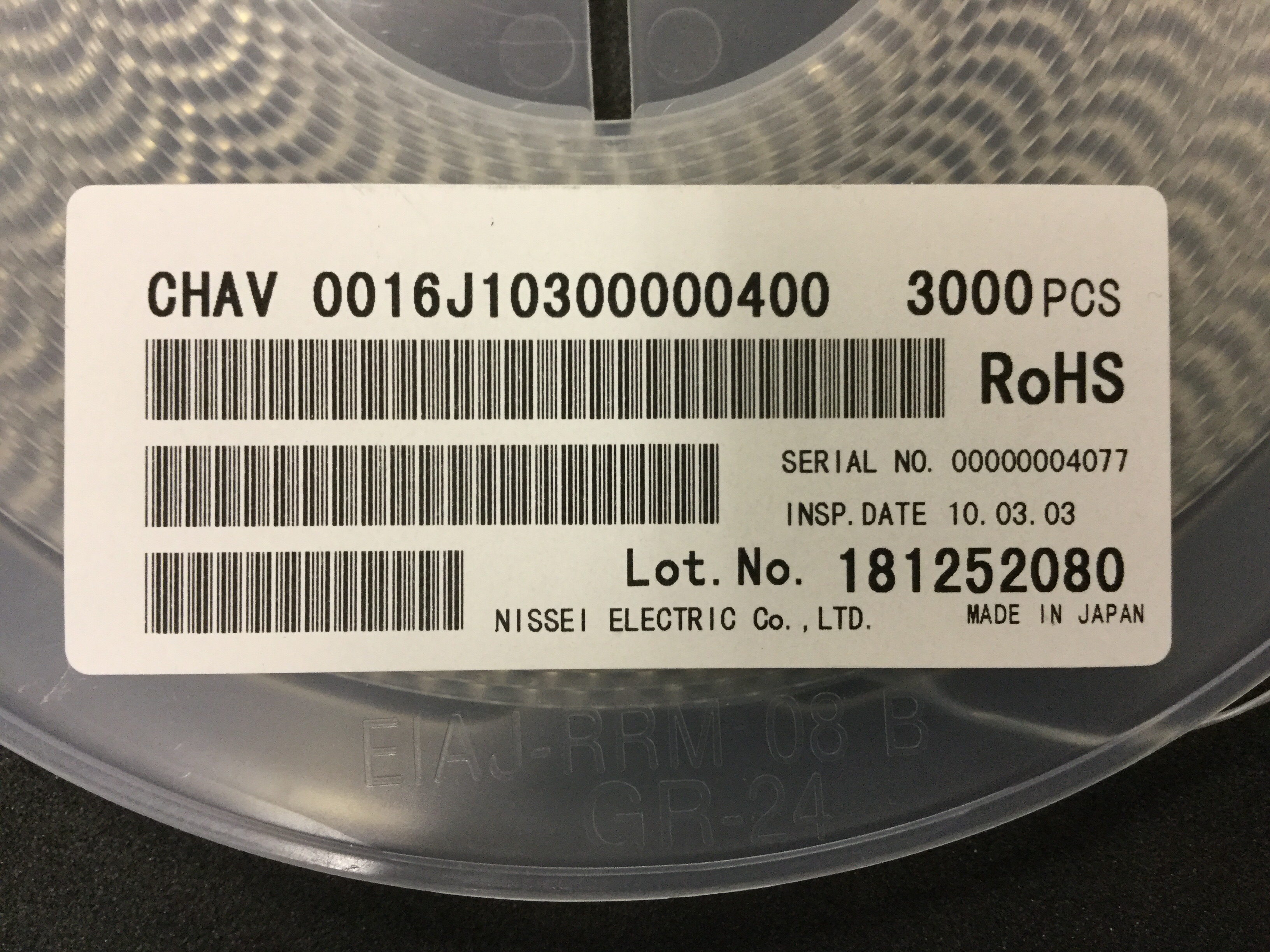 CHAV0016J10300000400