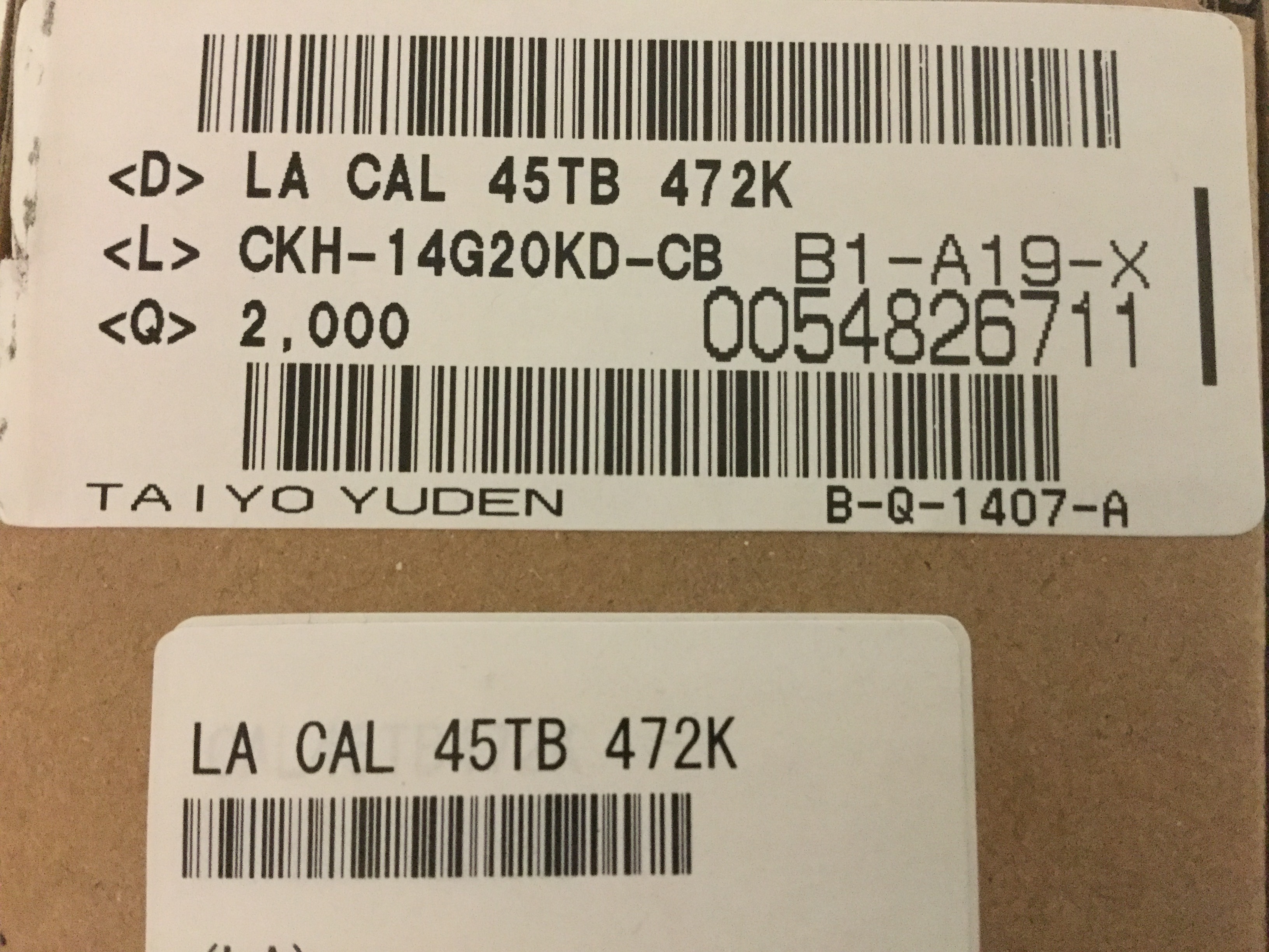 CAL45TB472K