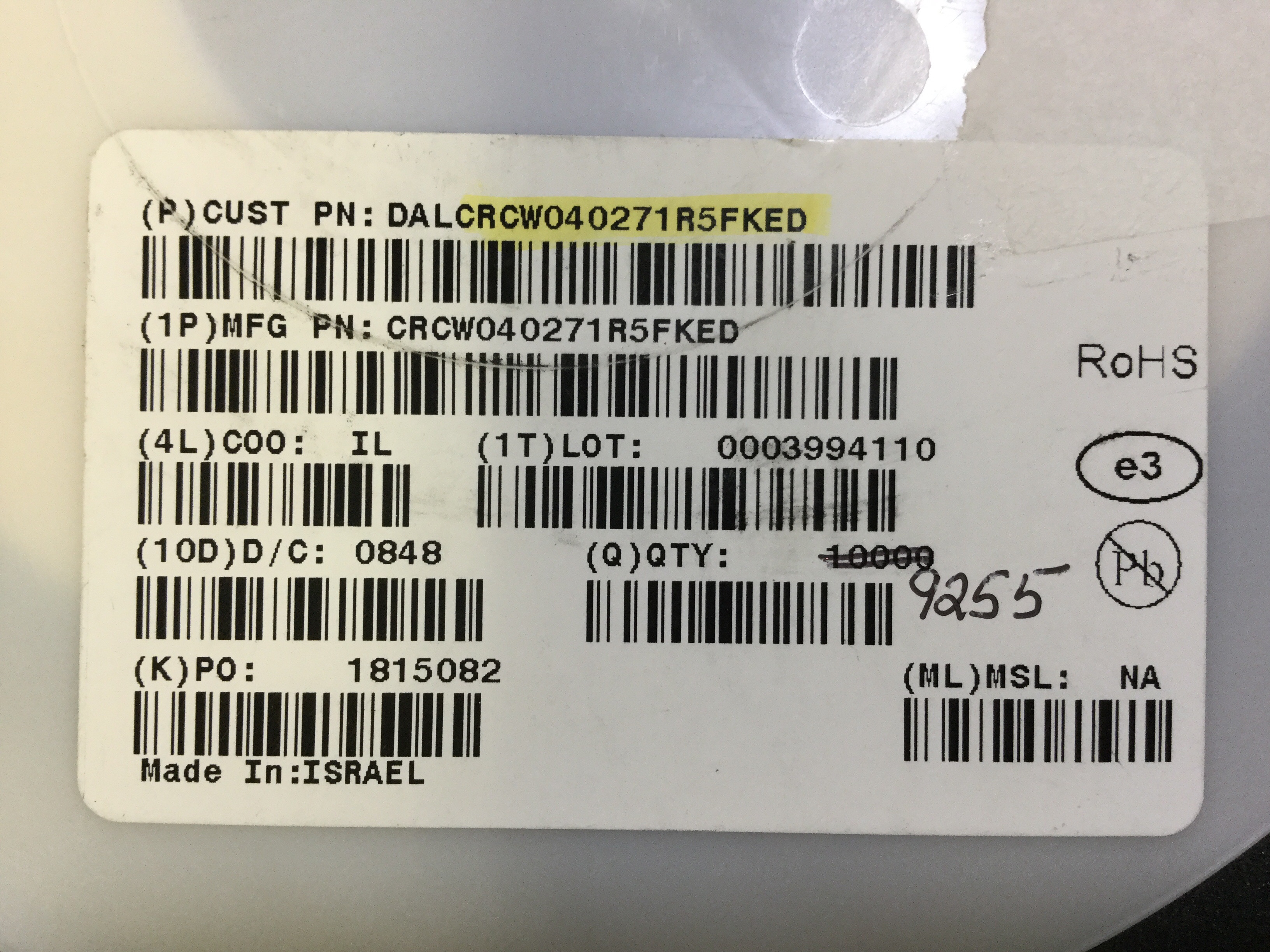 CRCW040271R5FKED