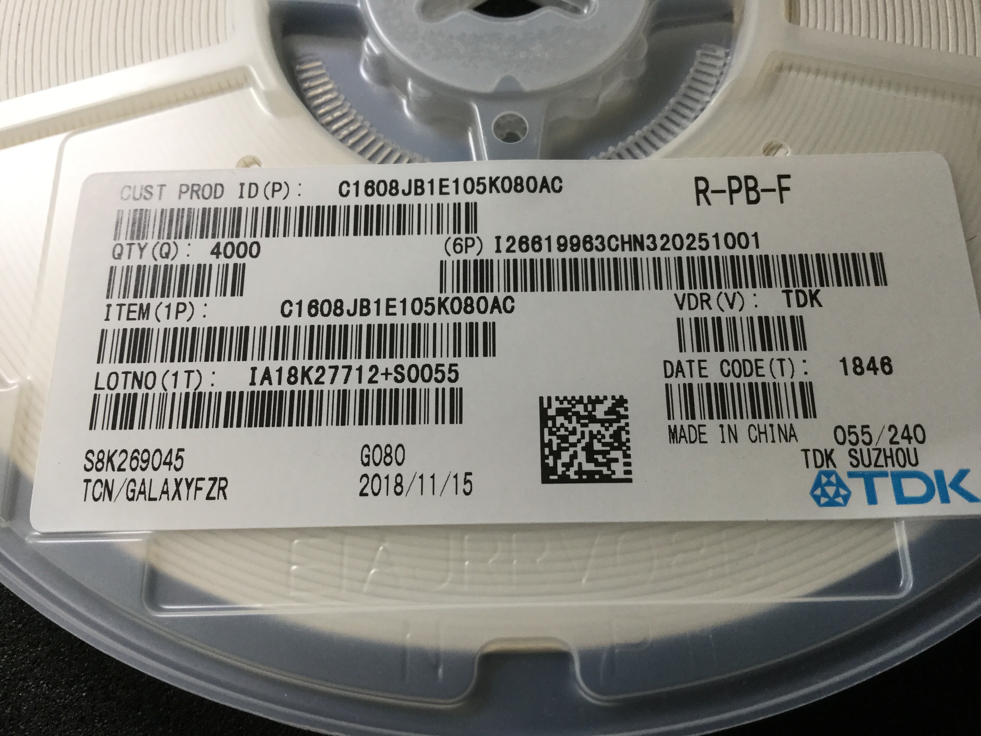C1608JB1E105K080AC