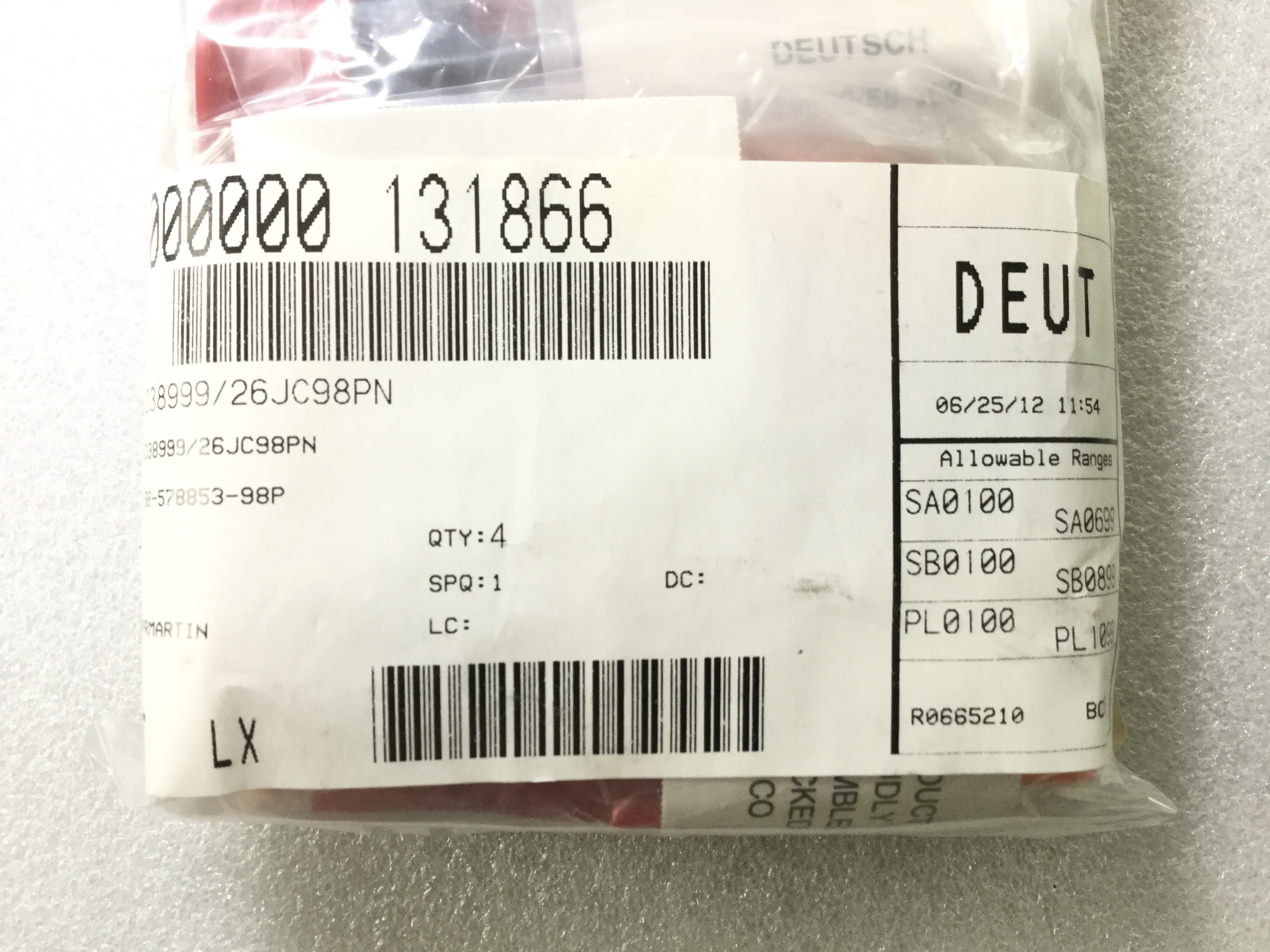 D38999/26JC98PN