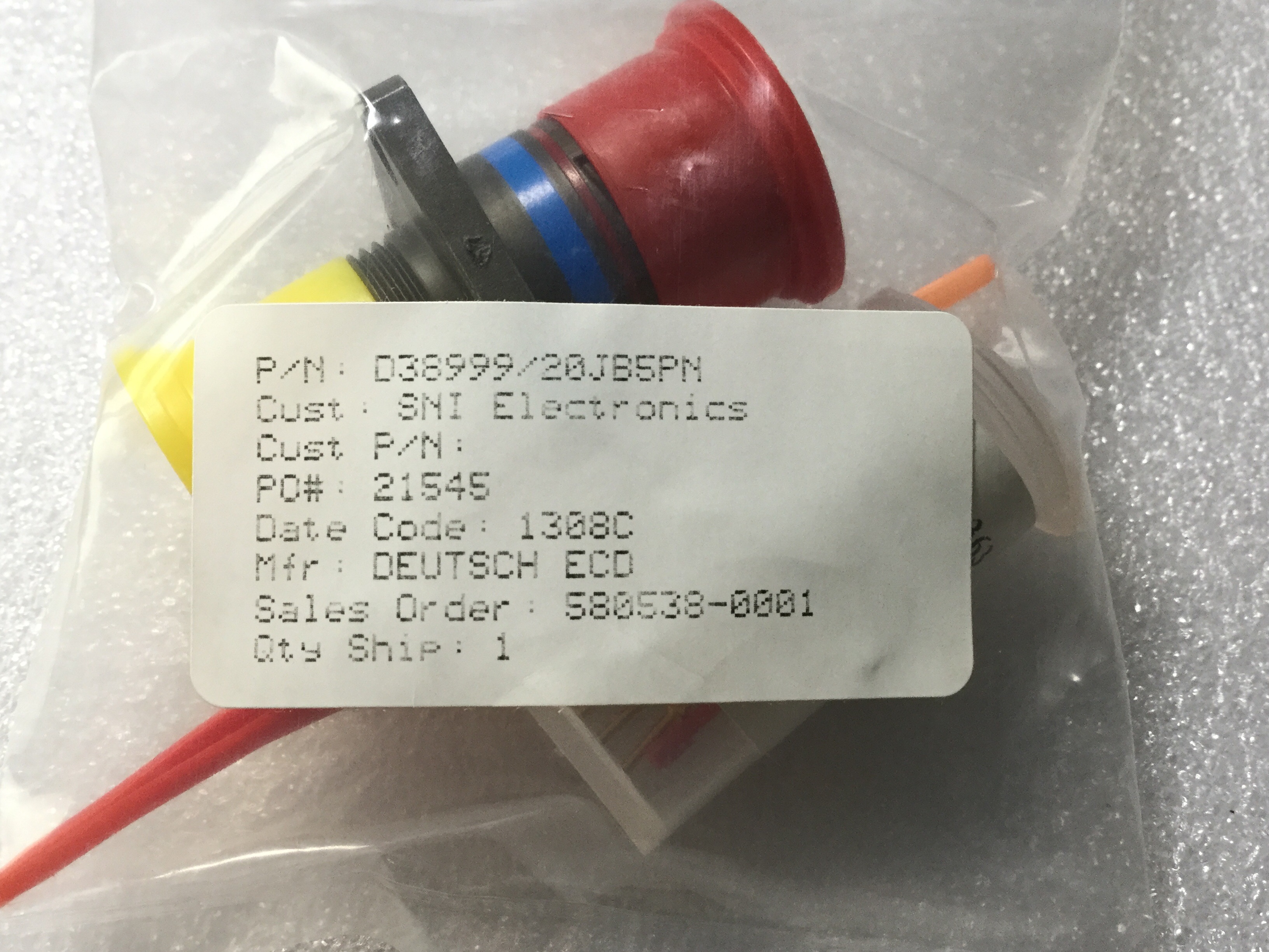 D38999/20JB5PN