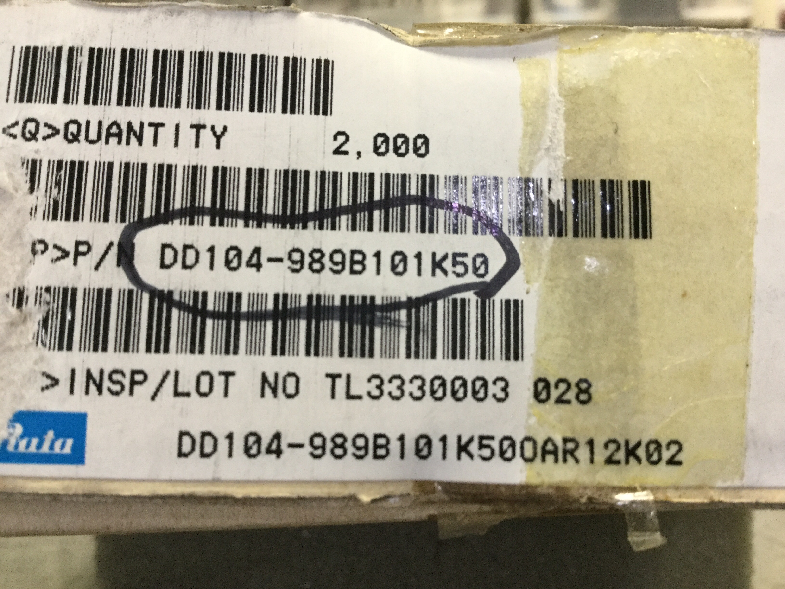 DD104-989B101K50