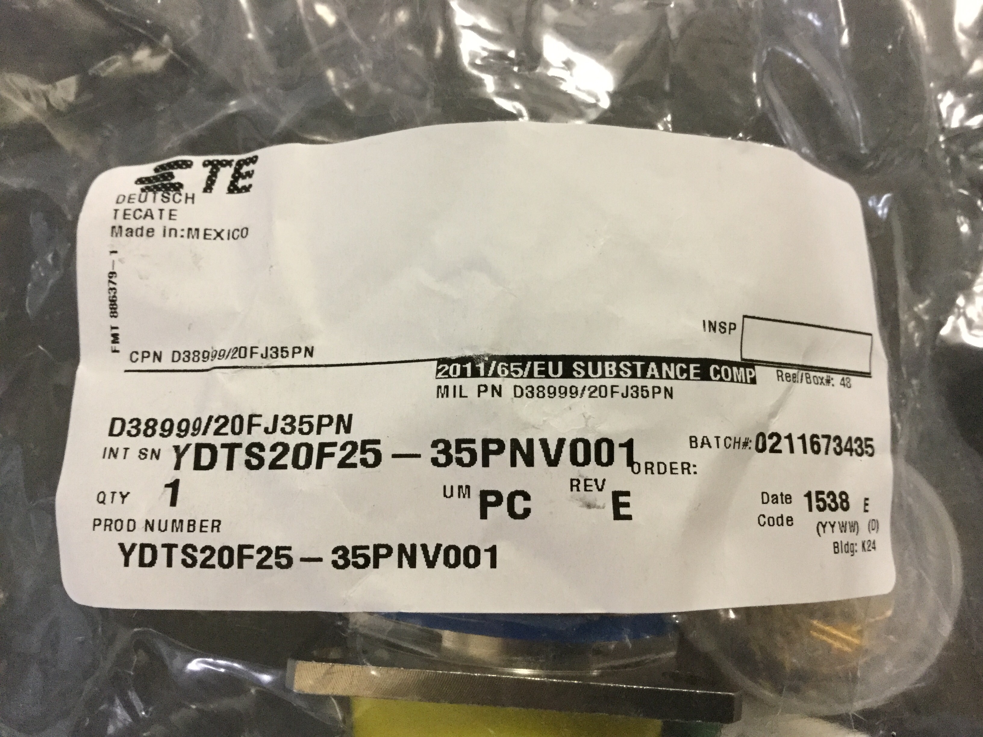 D38999/20FJ35PN