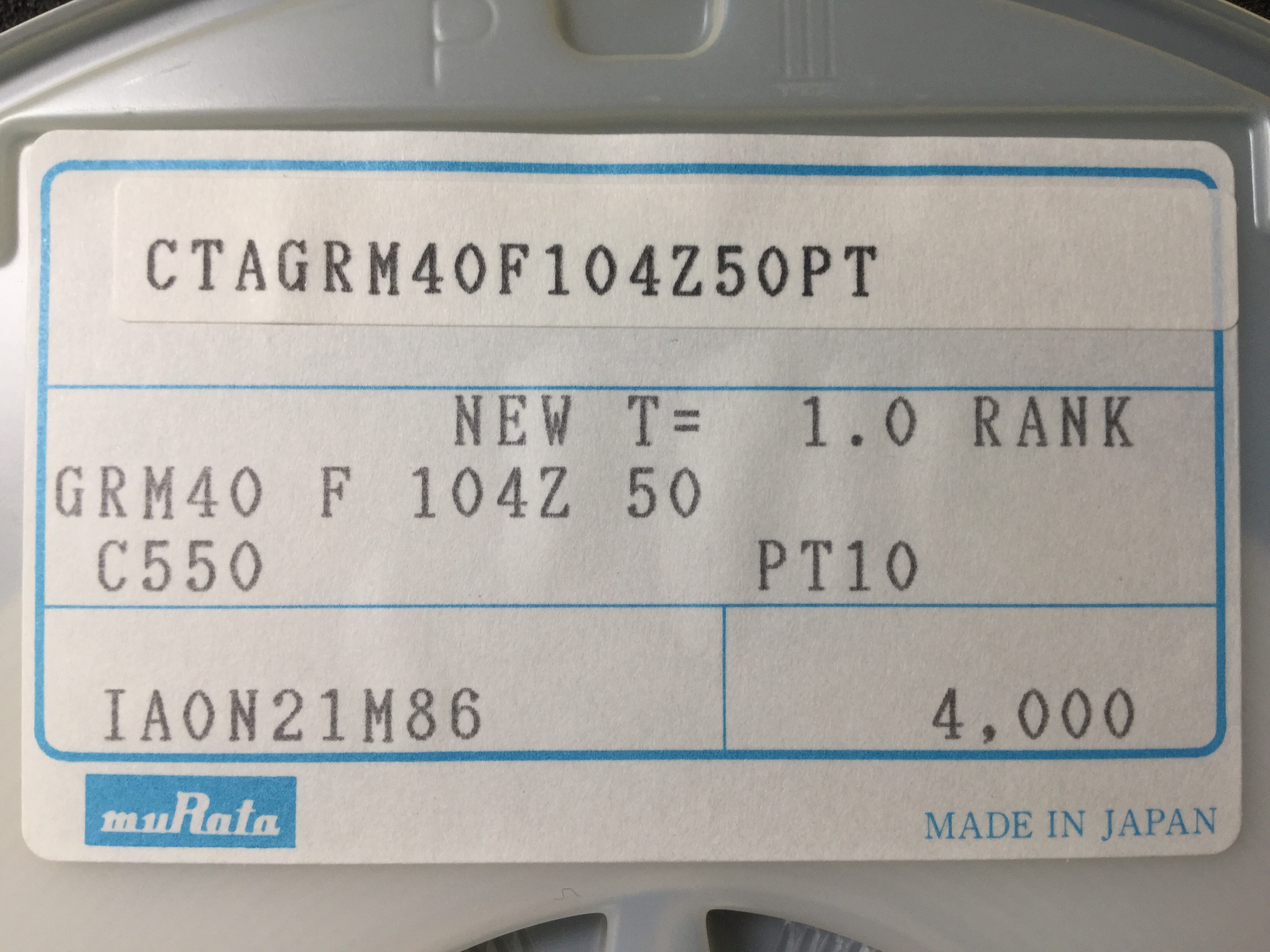 GRM40F104Z50