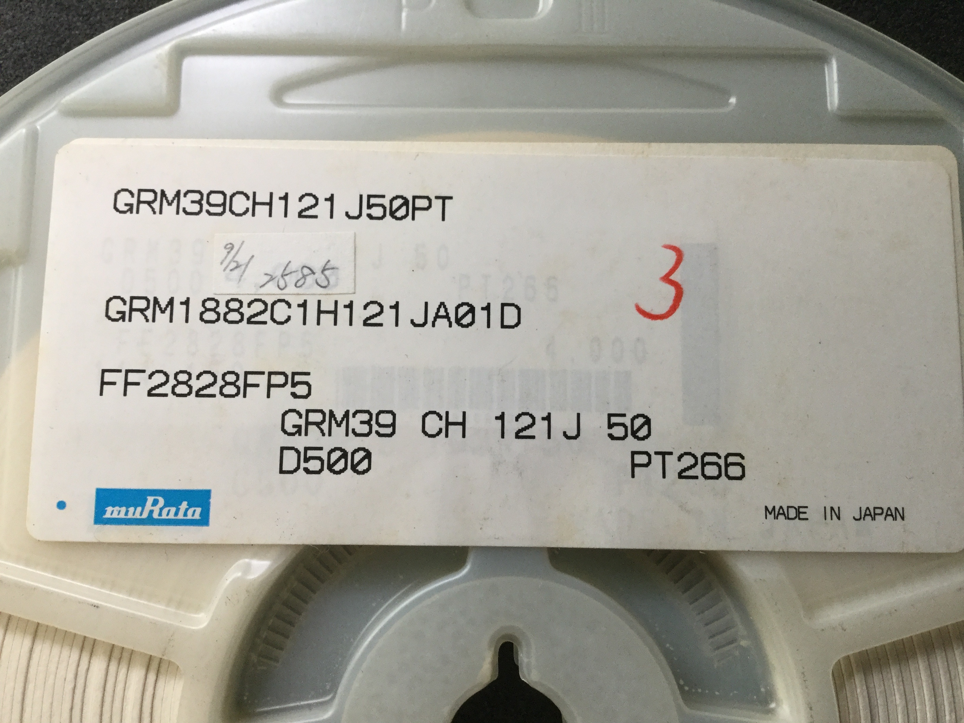 GRM1882C1H121JA01D