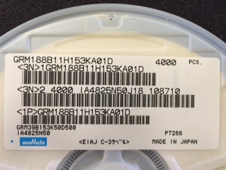 GRM188B11H153KA01D