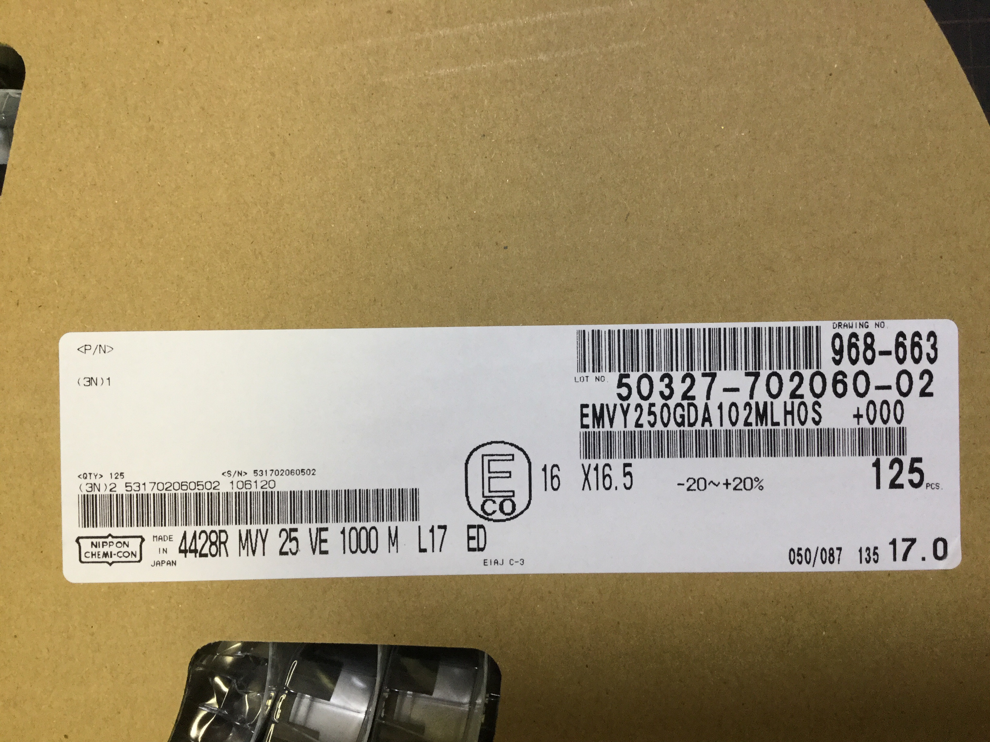 EMVY250GDA102MLH0S