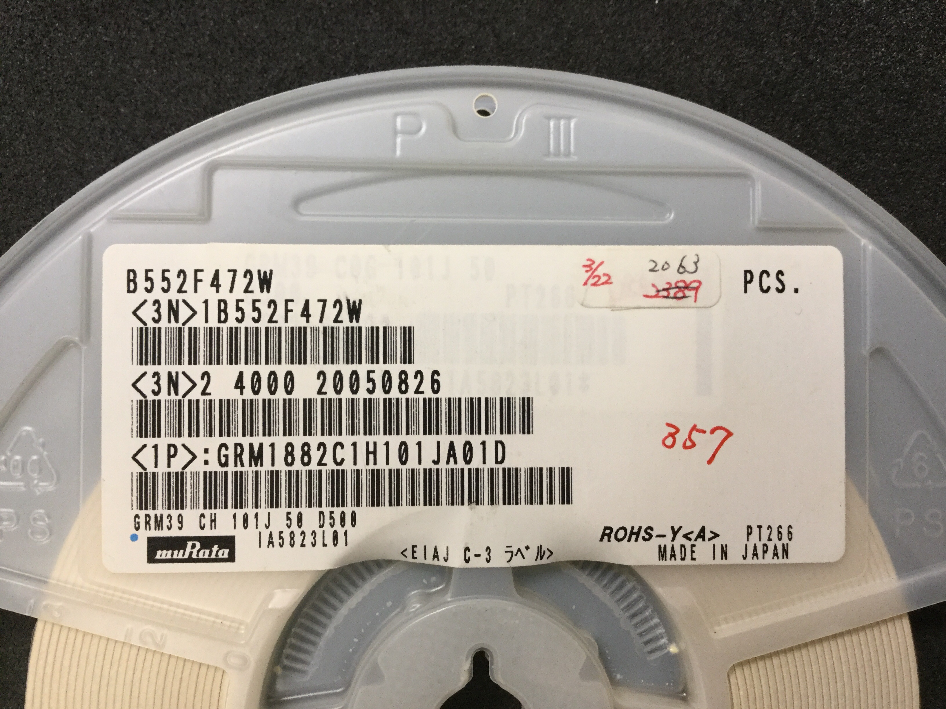 GRM1882C1H101JA01D