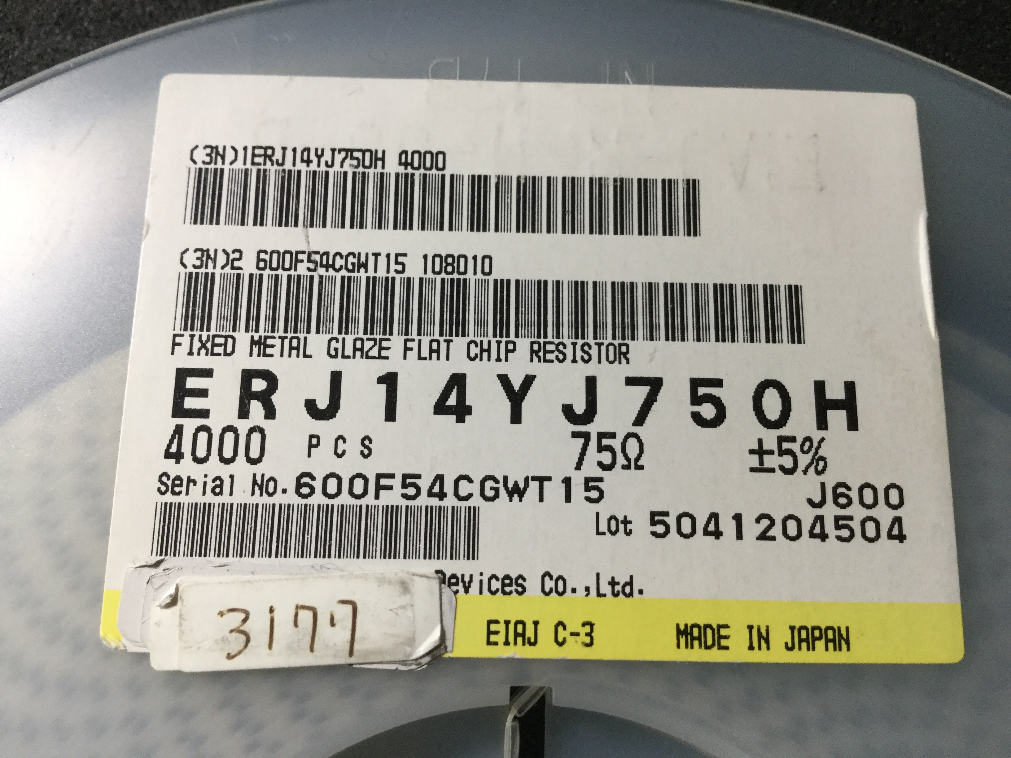 ERJ14YJ750H