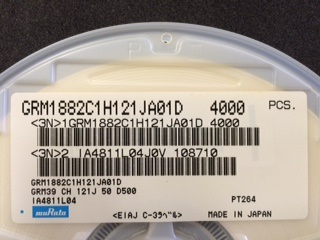 GRM1882C1H121JA01D