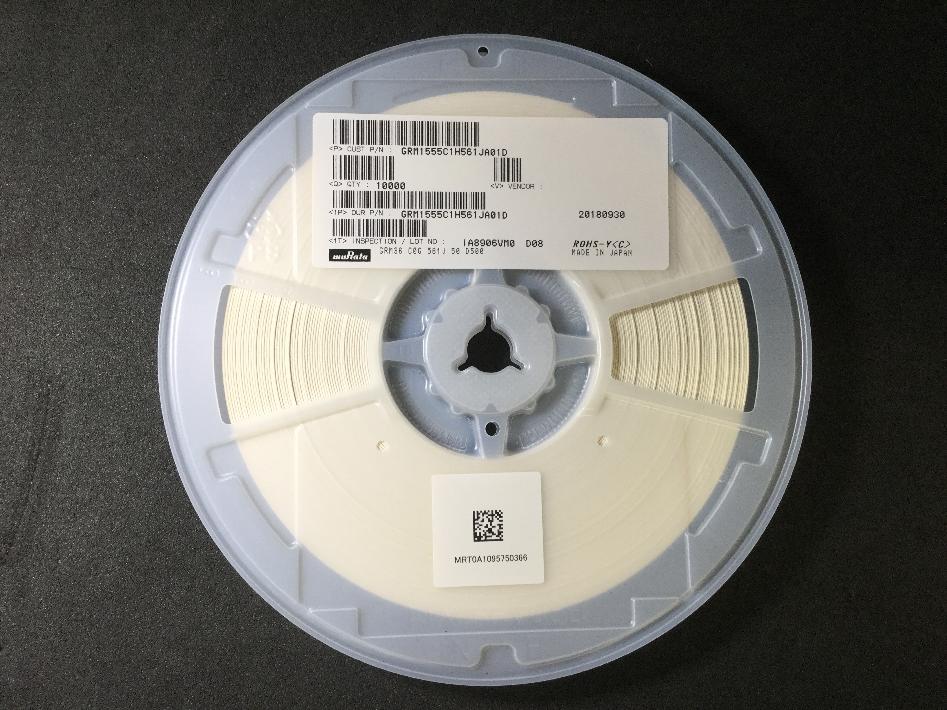GRM1555C1H561JA01D