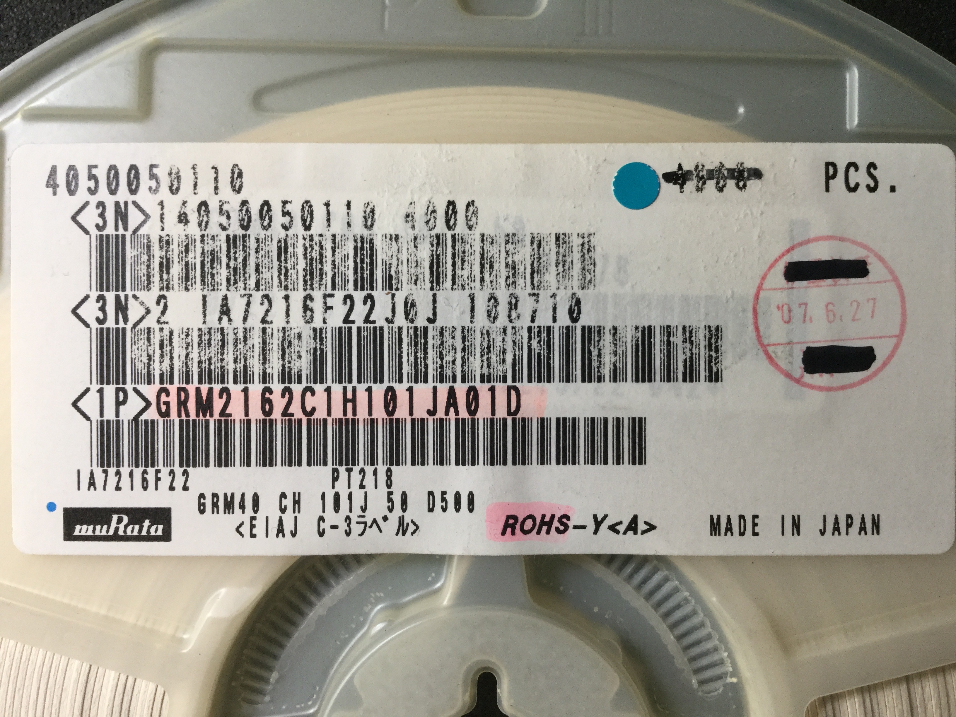 GRM2162C1H101JA01D