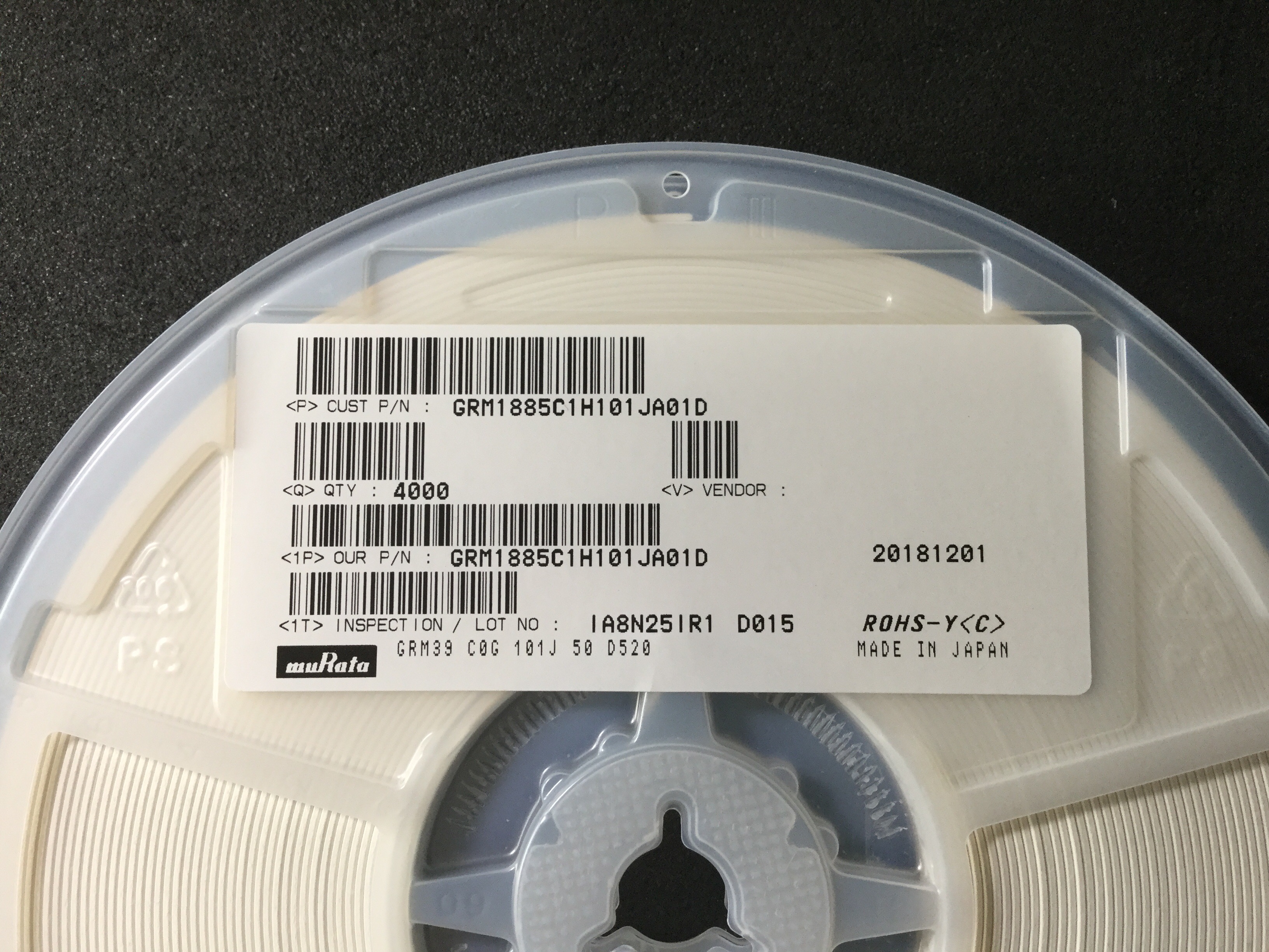 GRM1885C1H101JA01D