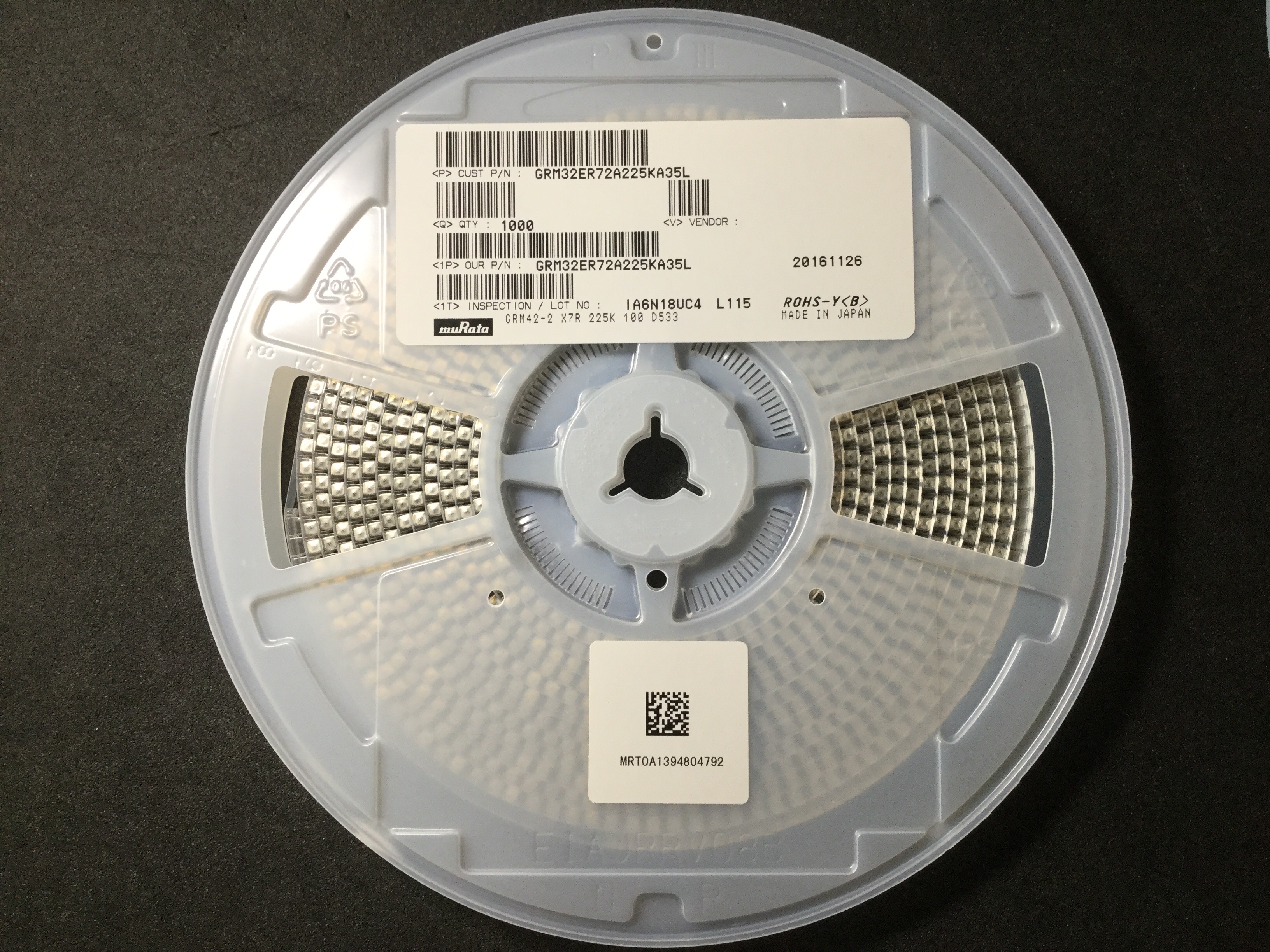 GRM32ER72A225KA35L