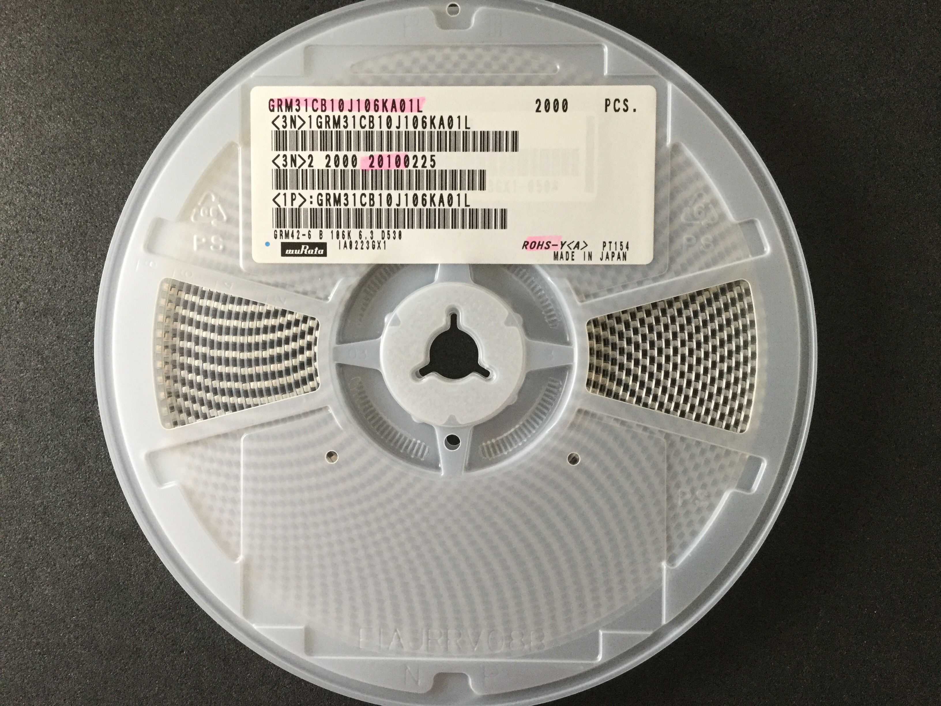 GRM31CB10J106KA01L