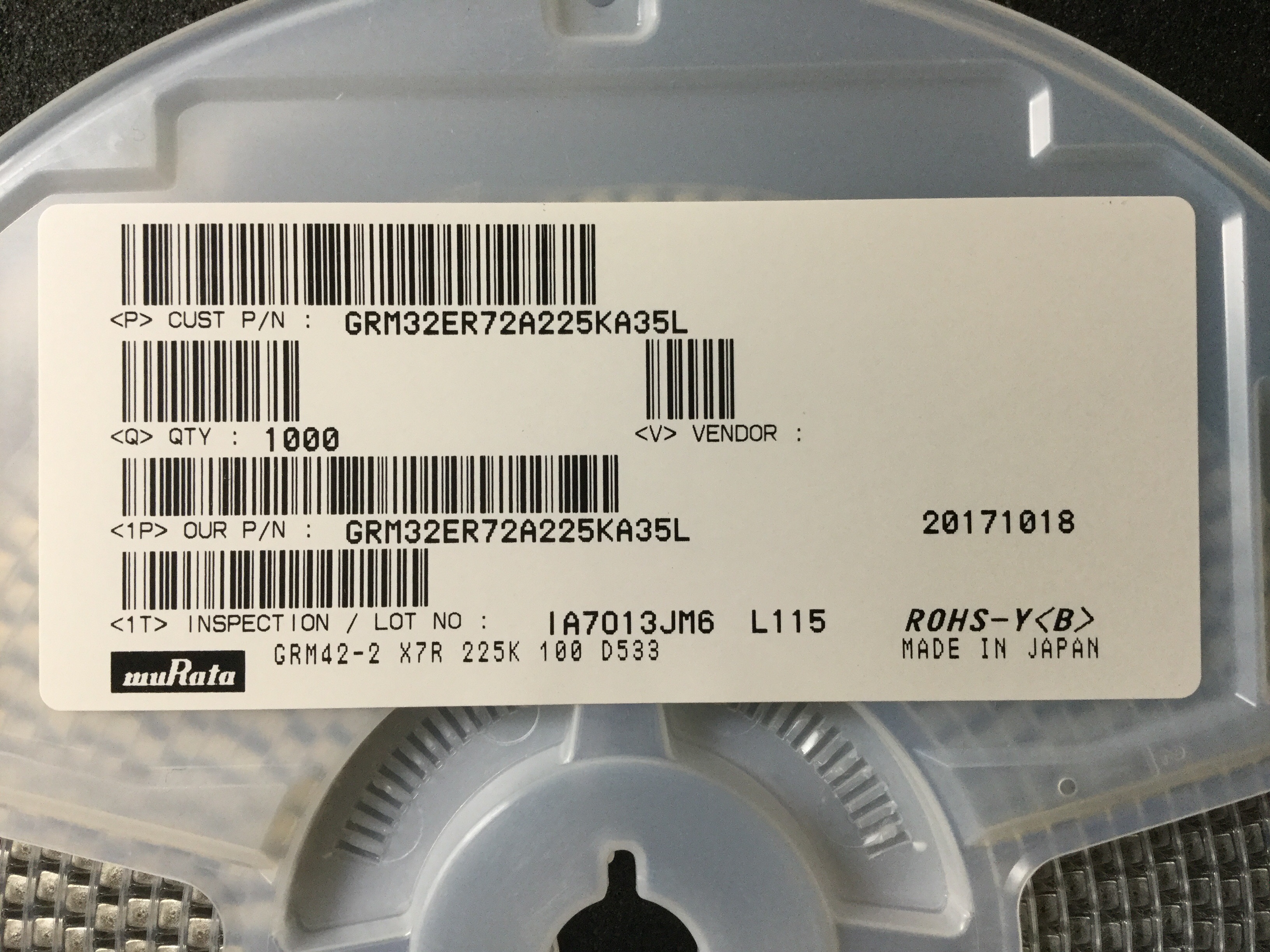 GRM32ER72A225KA35L