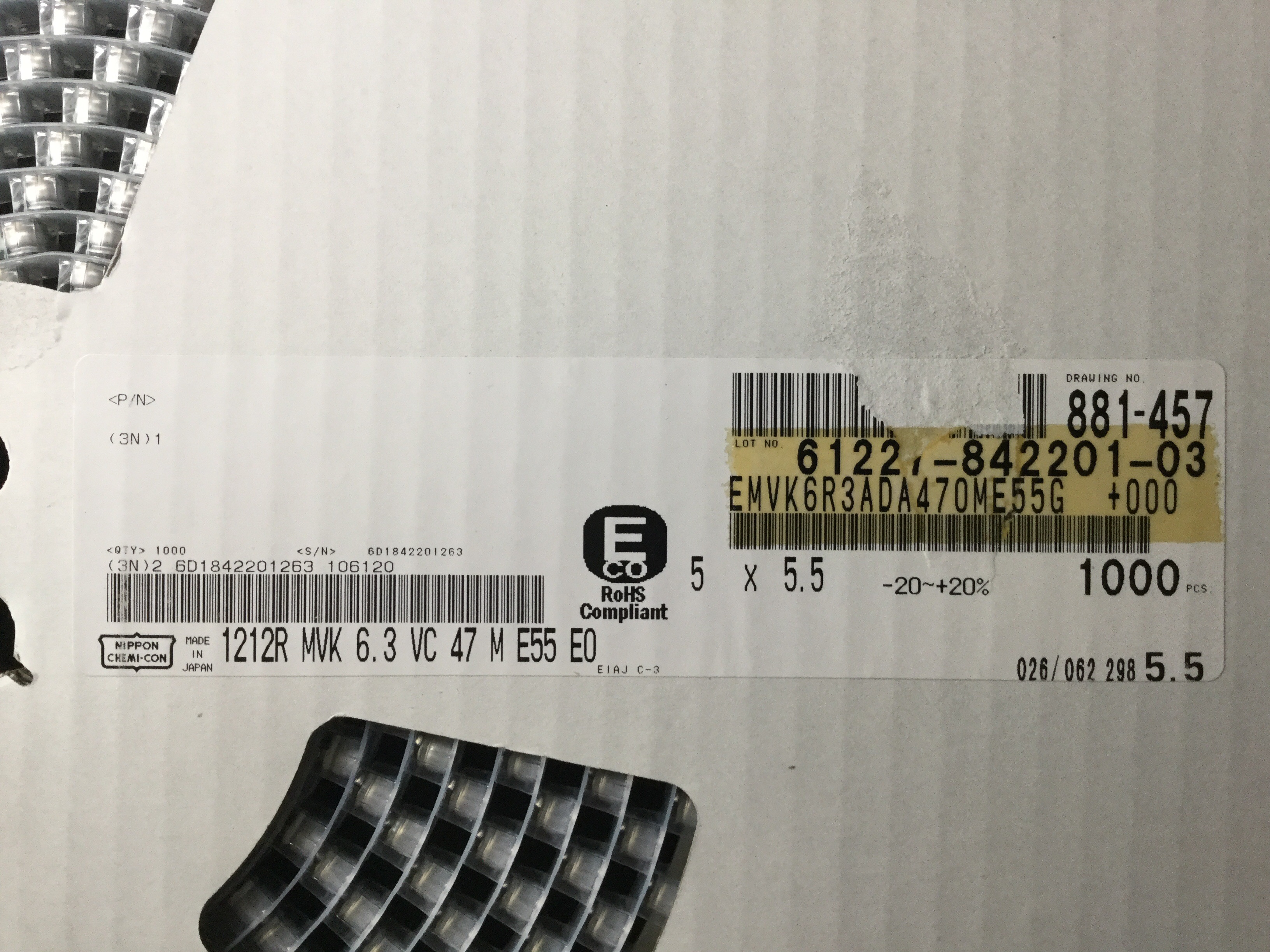 EMVK6R3ADA470ME55G