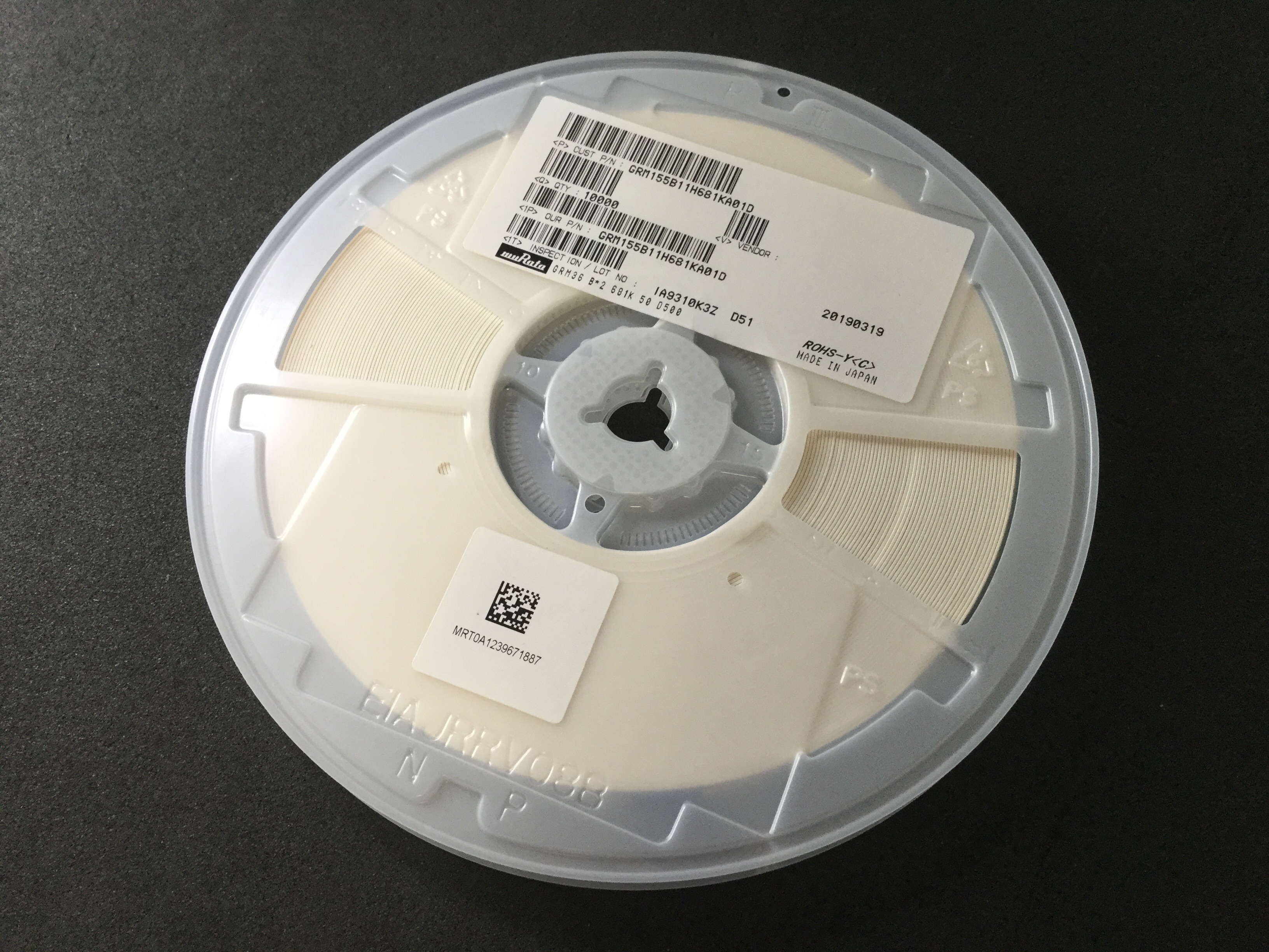 GRM155B11H681KA01D